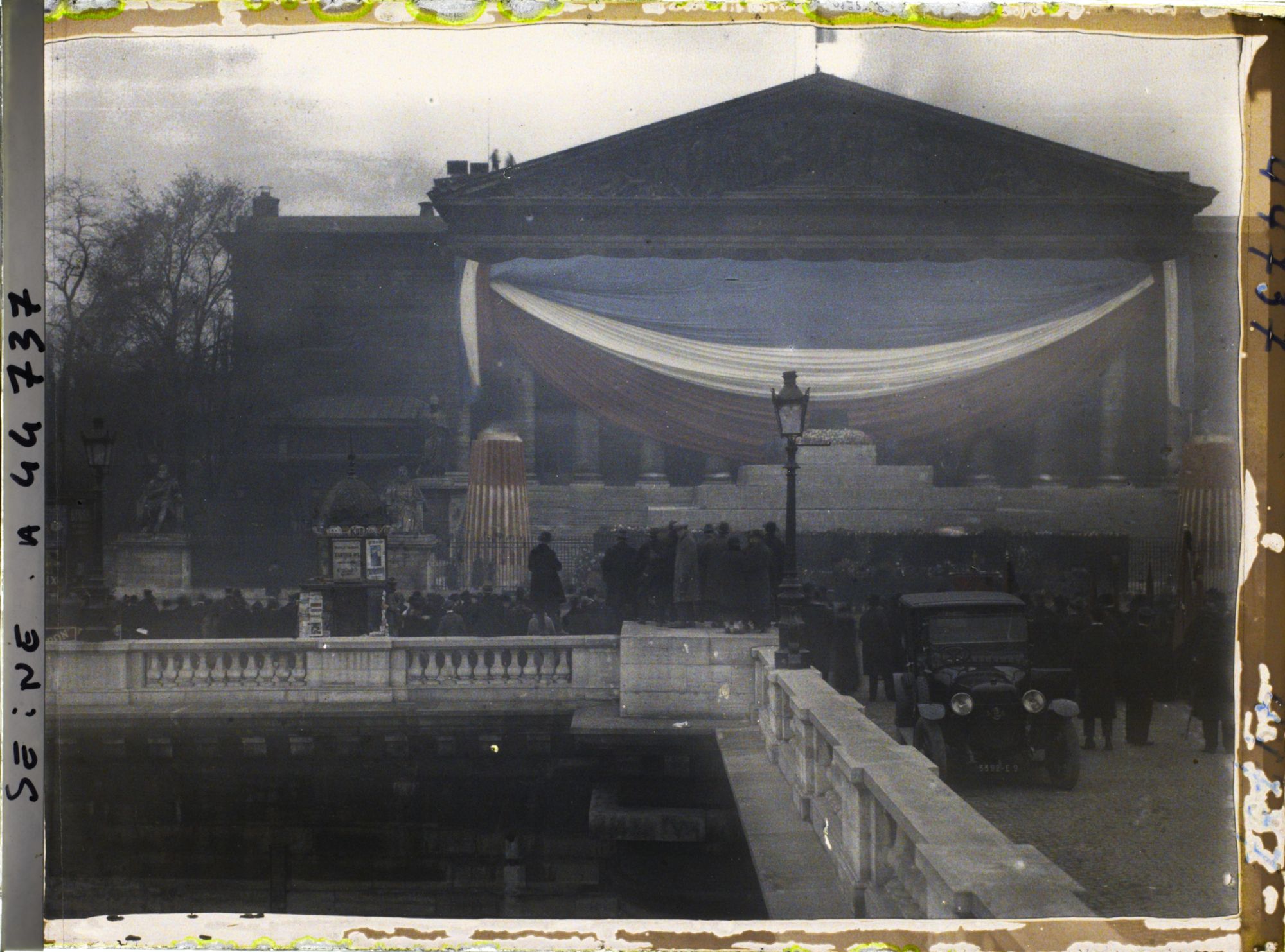 Image représentant Chambre des députés, translation des cendres de Jaurès au Panthéon