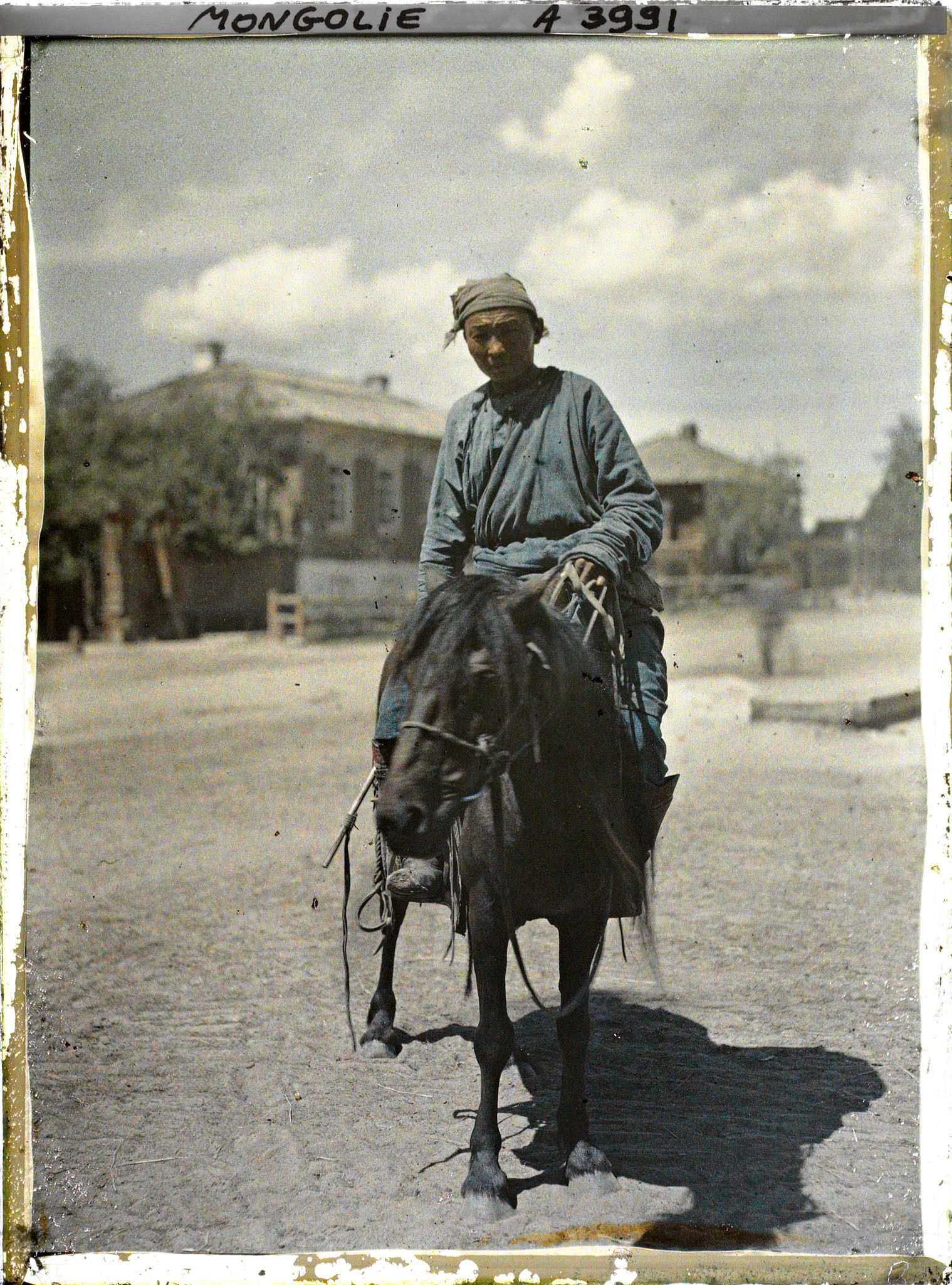 Image représentant Portrait d'un cavalier bouriate (?)