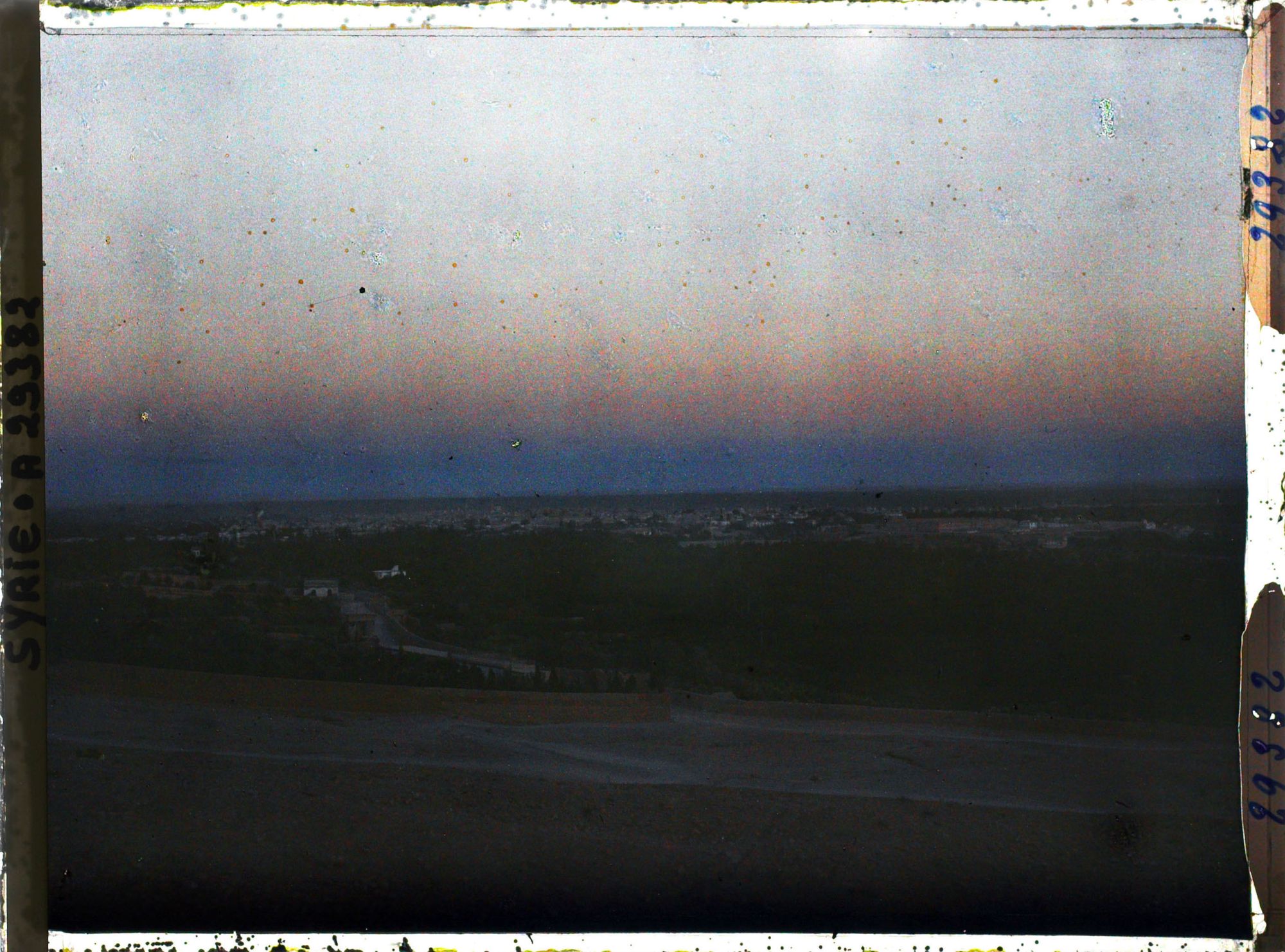 Image représentant Crépuscule sur la ville de Damas