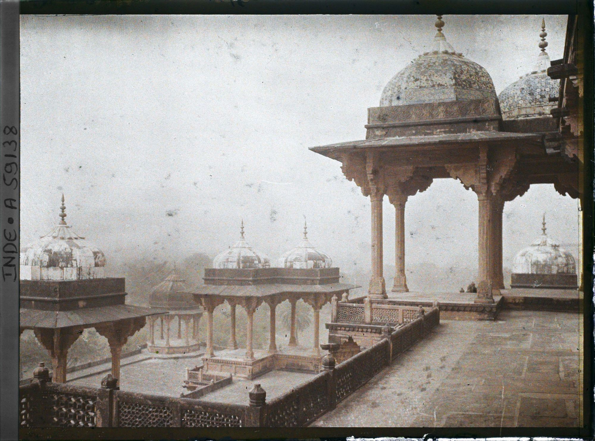 Image représentant Les terrasses du Mausolée d'Akbar