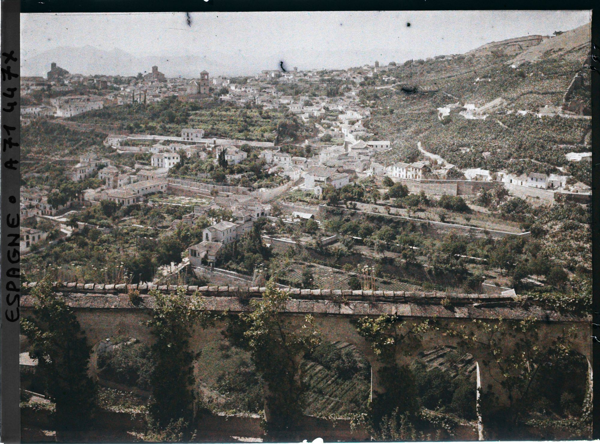 Image représentant Panorama du quartier de l'Albaicín depuis le Generalife