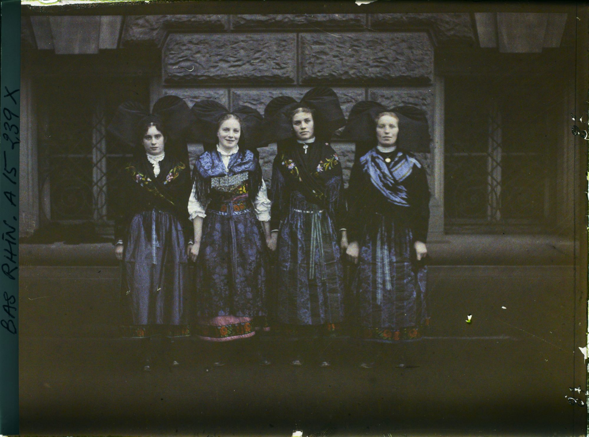 Image représentant France Alsace, Strasbourg, Quatre Alsaciennes (Basse Alsace)