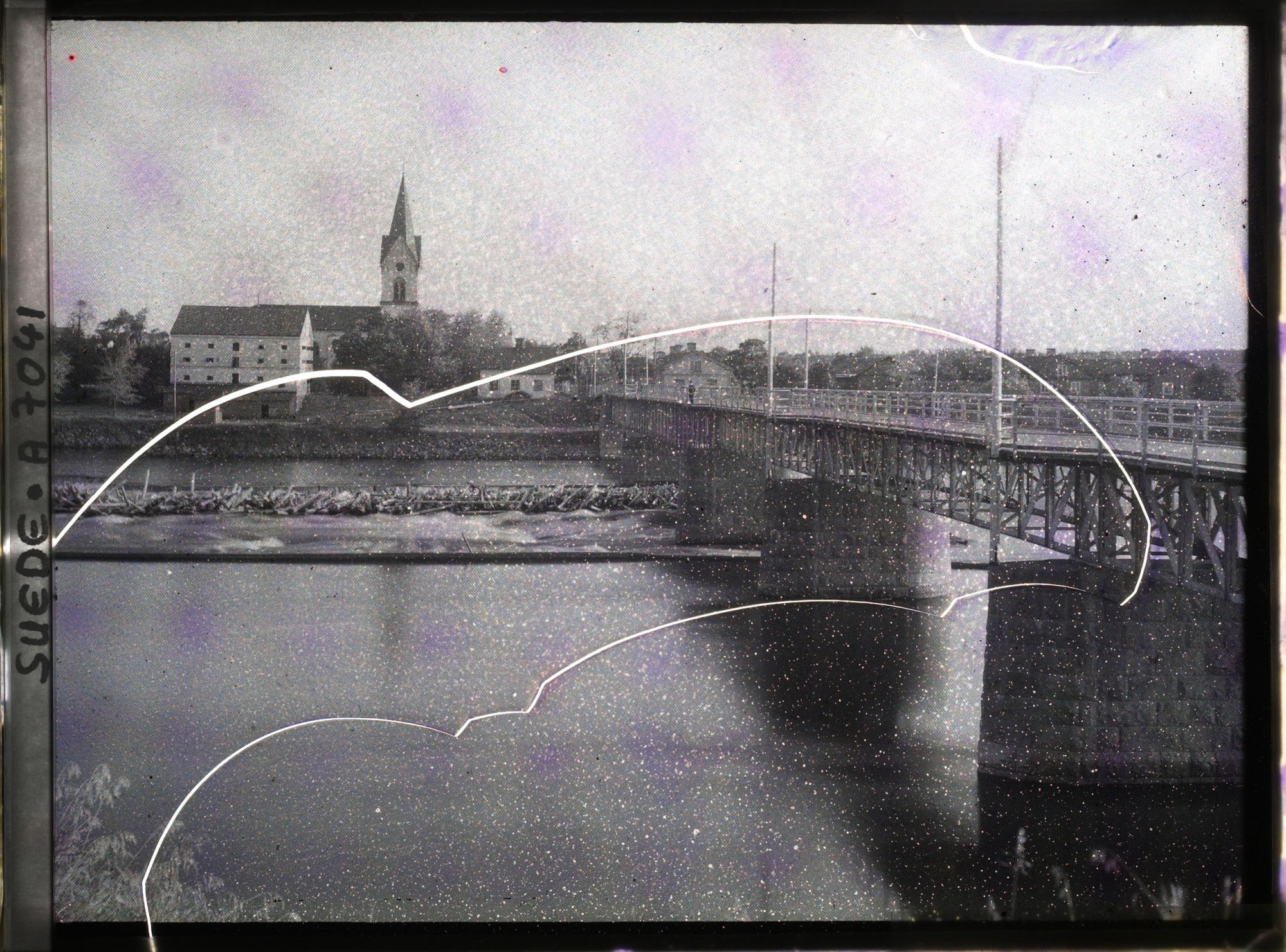 Image représentant Vue d'Avesta et de son église