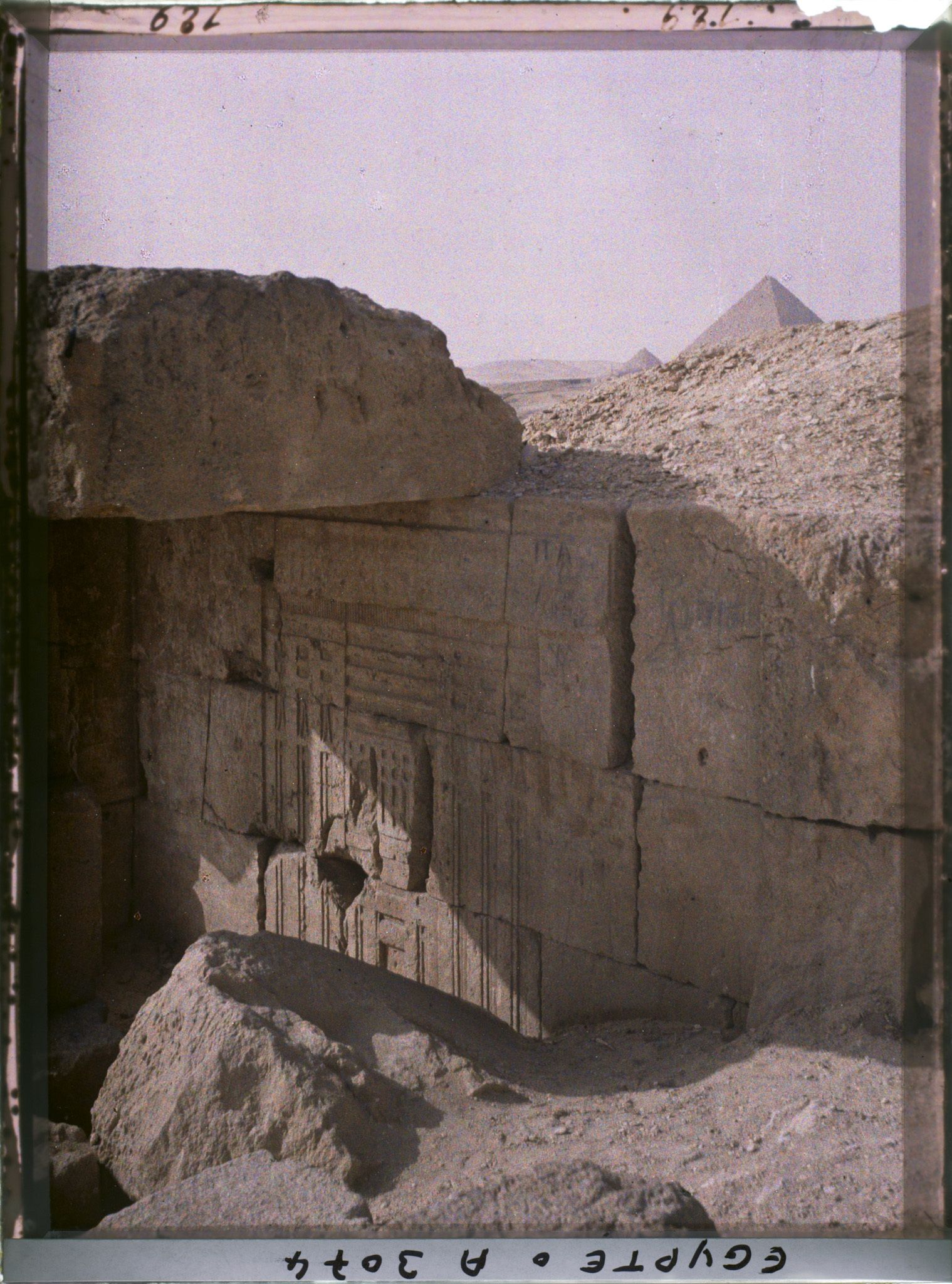 Image représentant Mastaba et pyramides