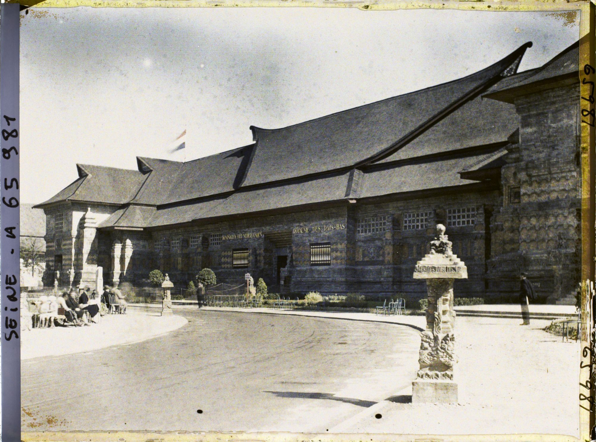 Image représentant L'Exposition Coloniale Internationale de 1931, le pavillon des Pays-Bas