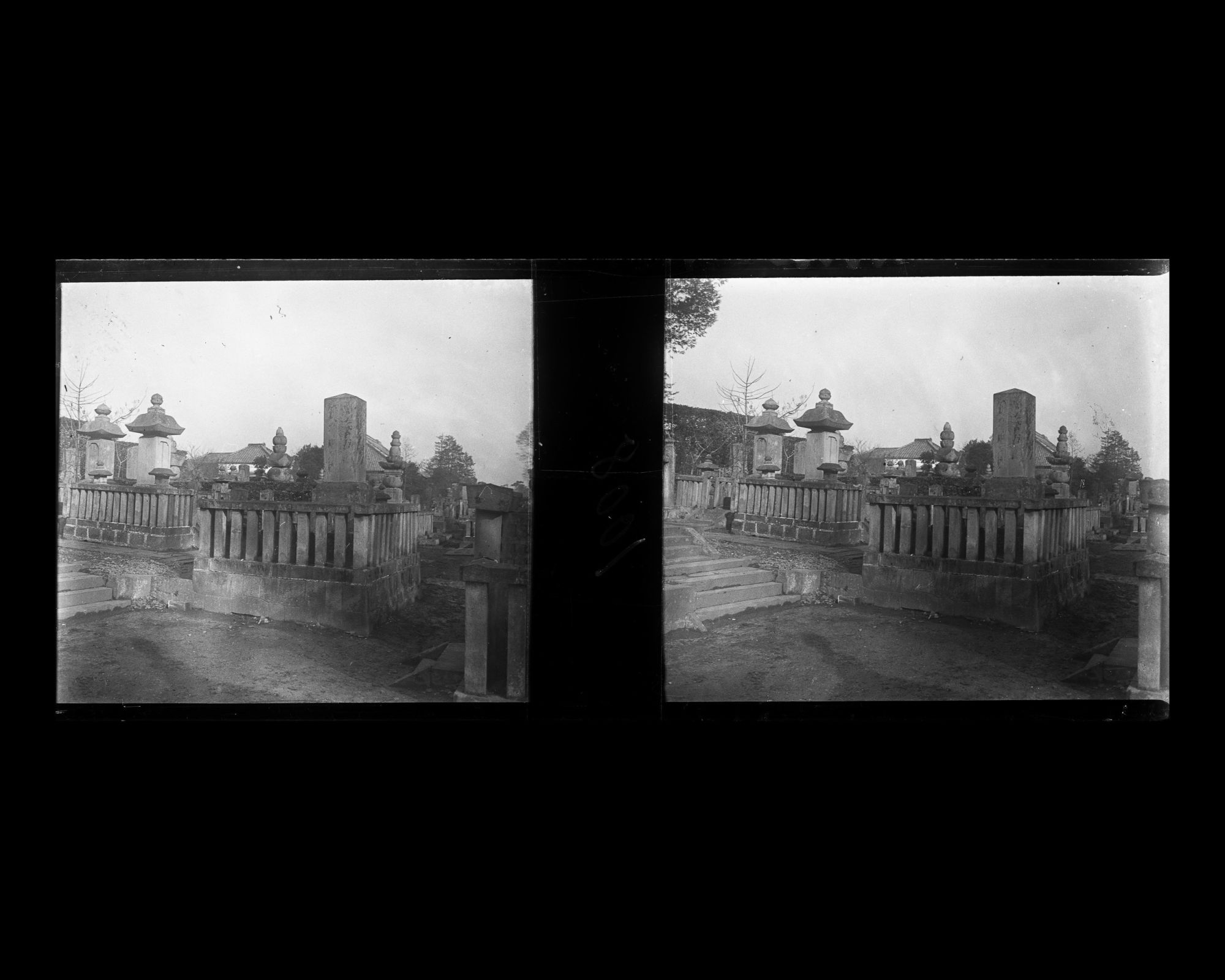 Image représentant Les tombes d'un cimetière