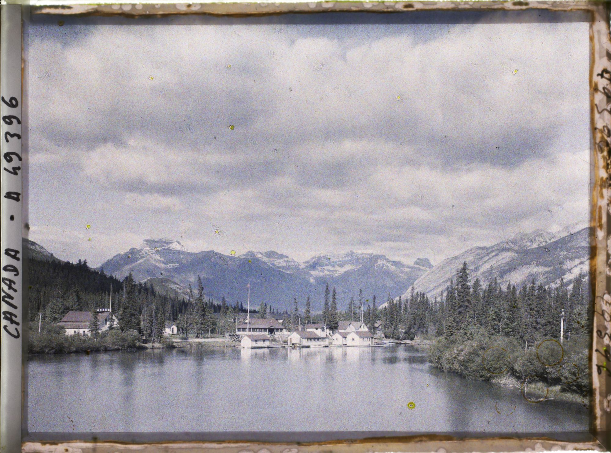 Image représentant Canada, Banff, La Bow et le Mt Castle et la Sawback range