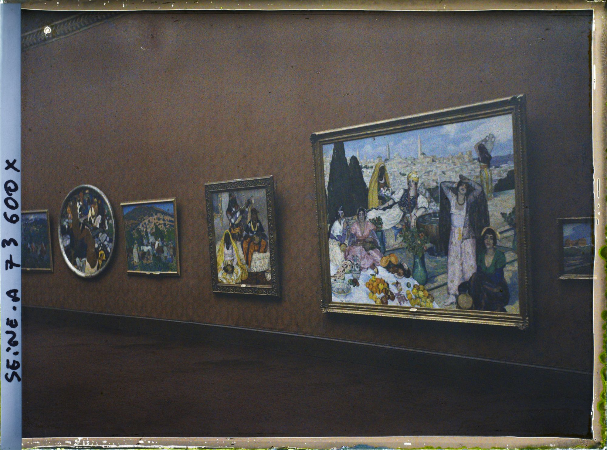 Image représentant Le Salon des artistes français au Grand Palais, tableaux