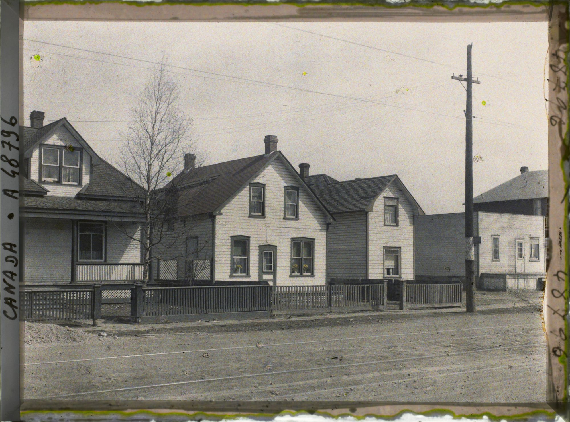 Image représentant Canada, Fort William, Types de maisons en bois