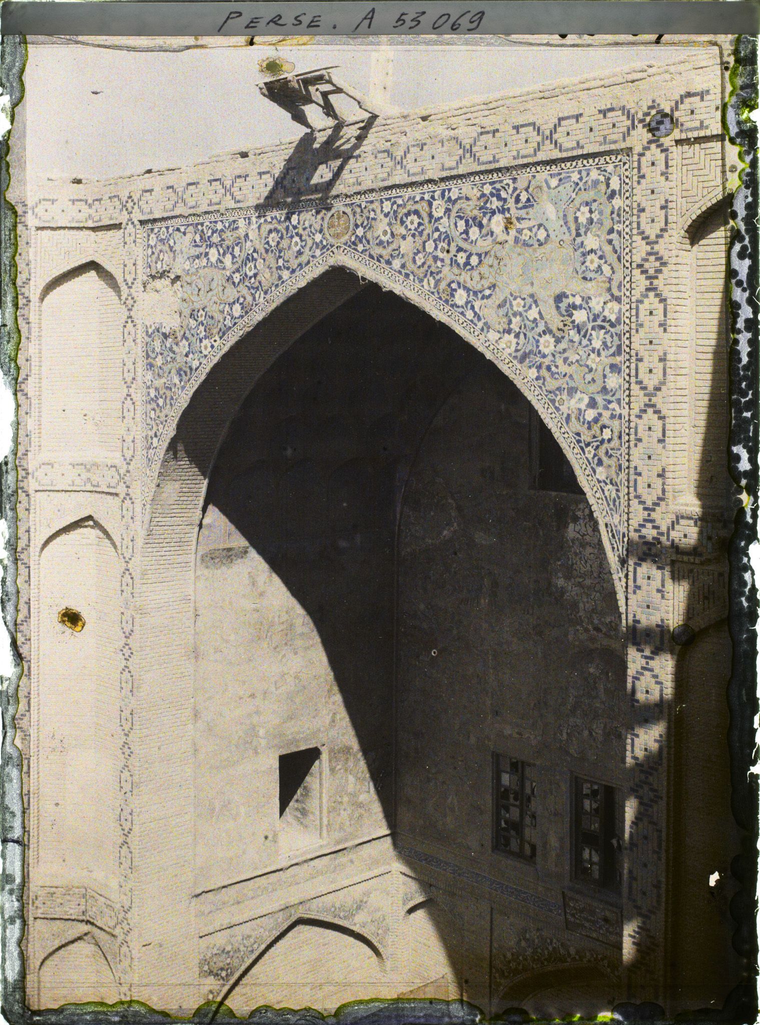 Image représentant Détail de faïences du palais d'Ali Qapu ?