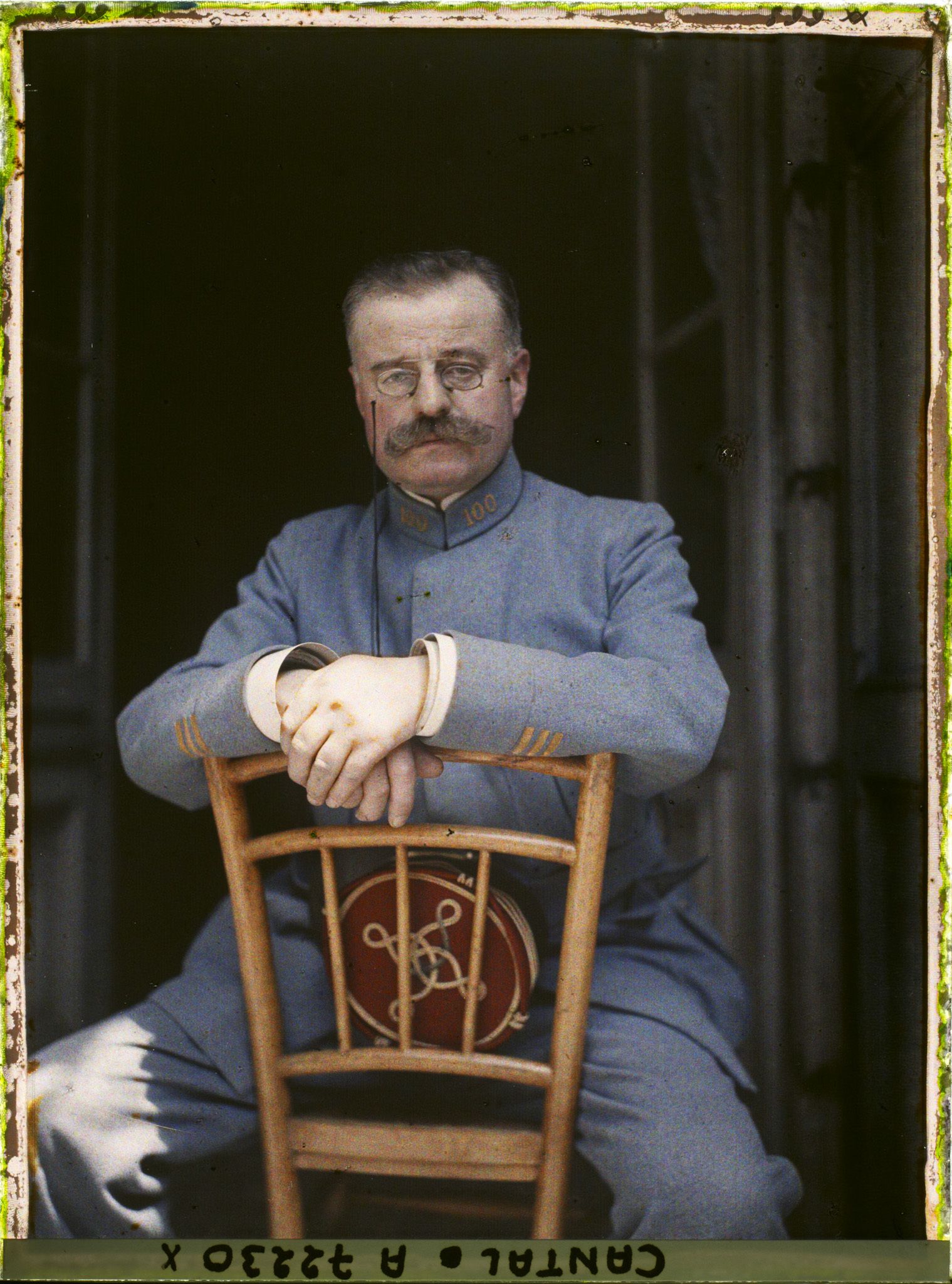 Image représentant Un militaire du bataillon 100