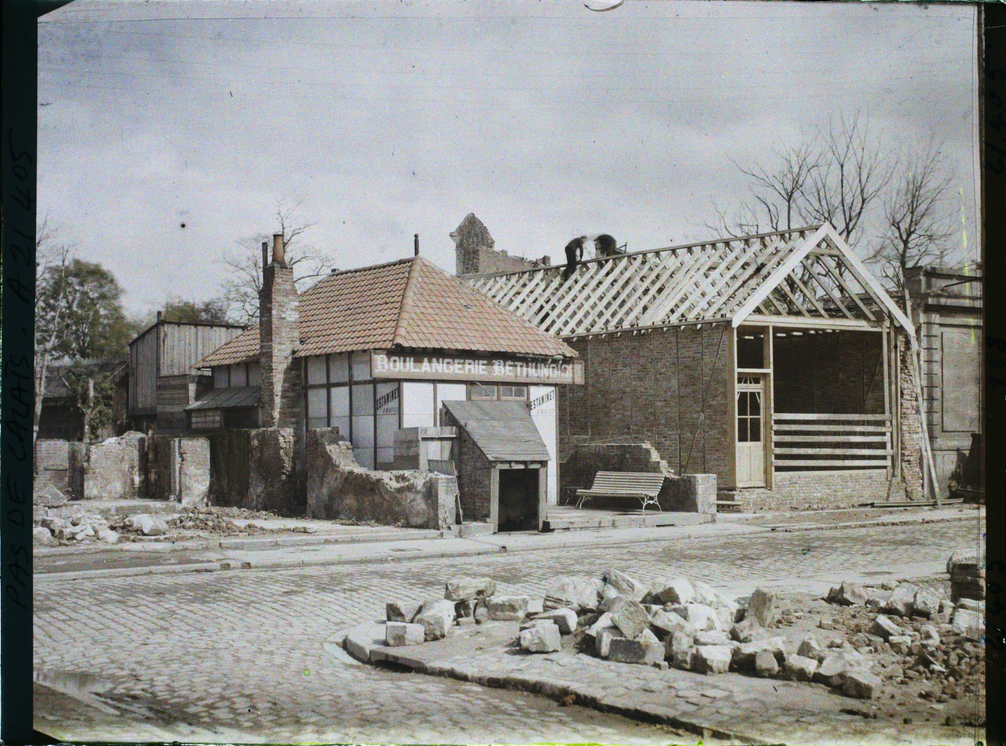 Image représentant France, Béthune, Reconstruction de la Boulangerie