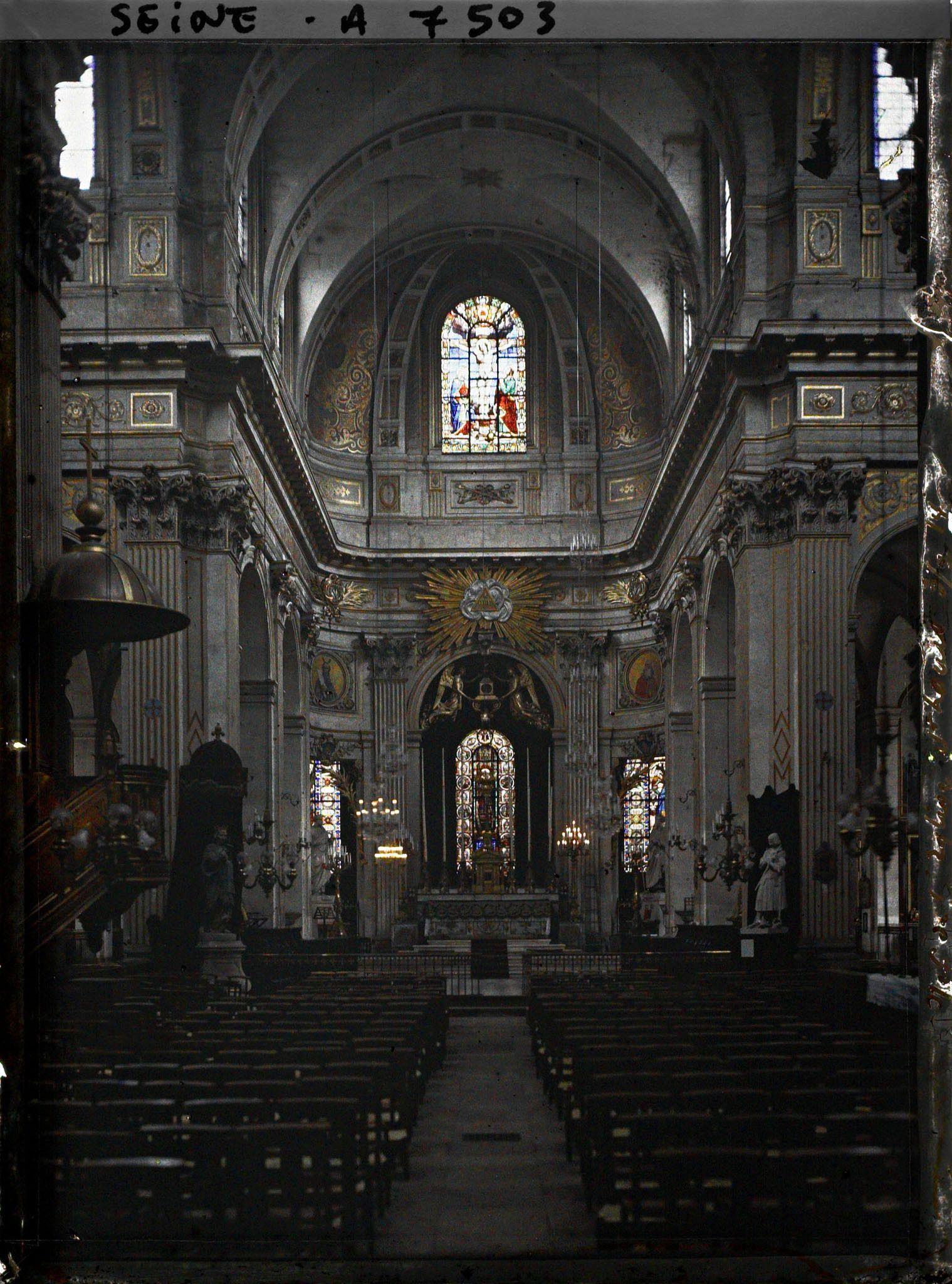 Image représentant Nef de l'église St-Louis-en-l'Île