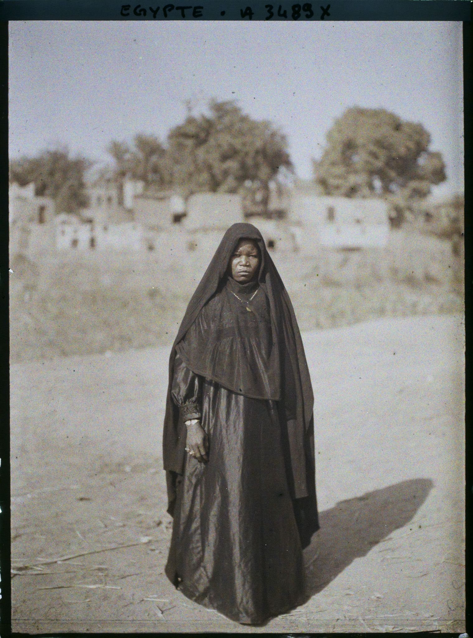 Image représentant Portrait d'une femme nubienne