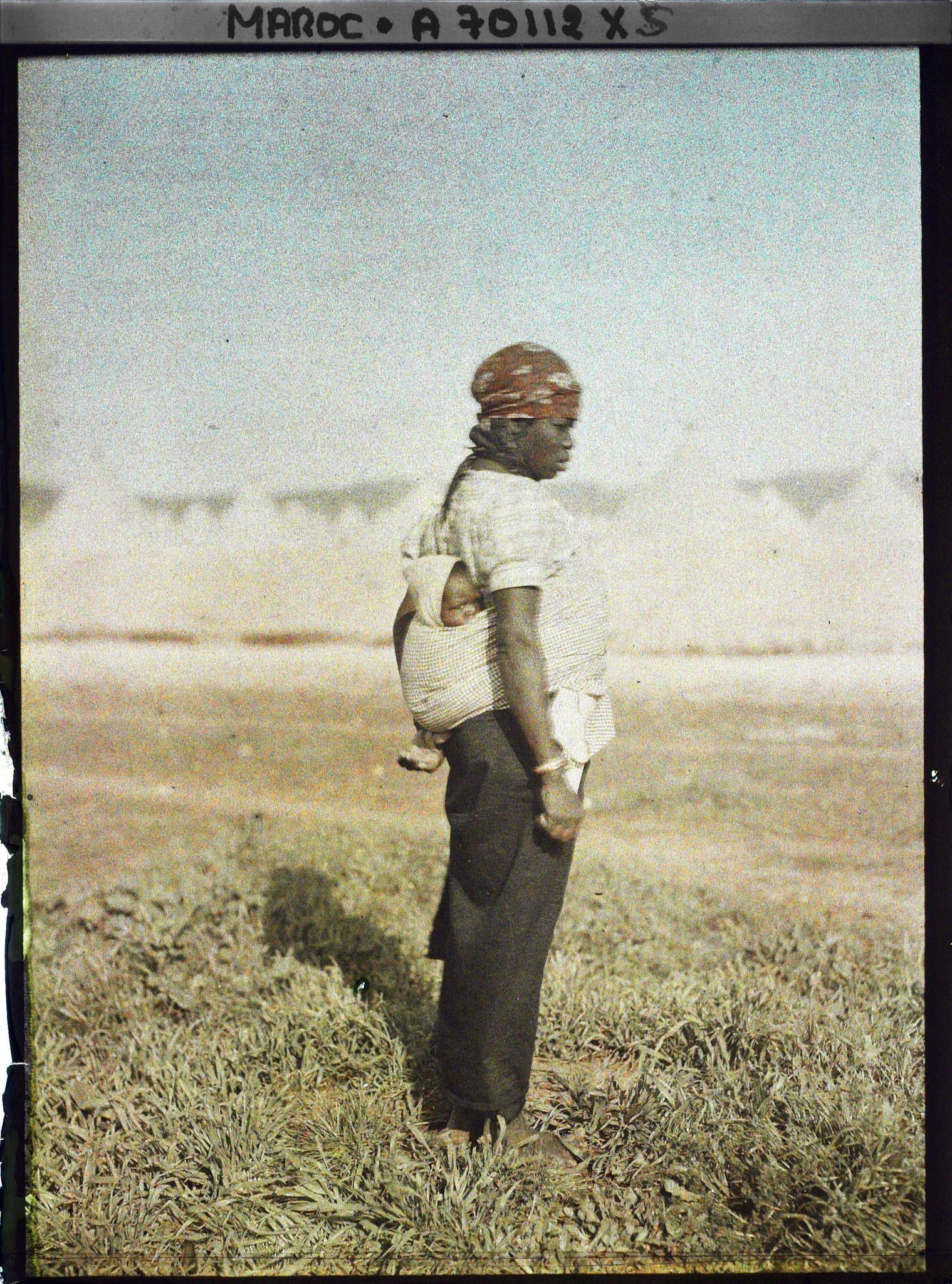 Image représentant Portrait de l'épouse d'un tirailleur sénégalais