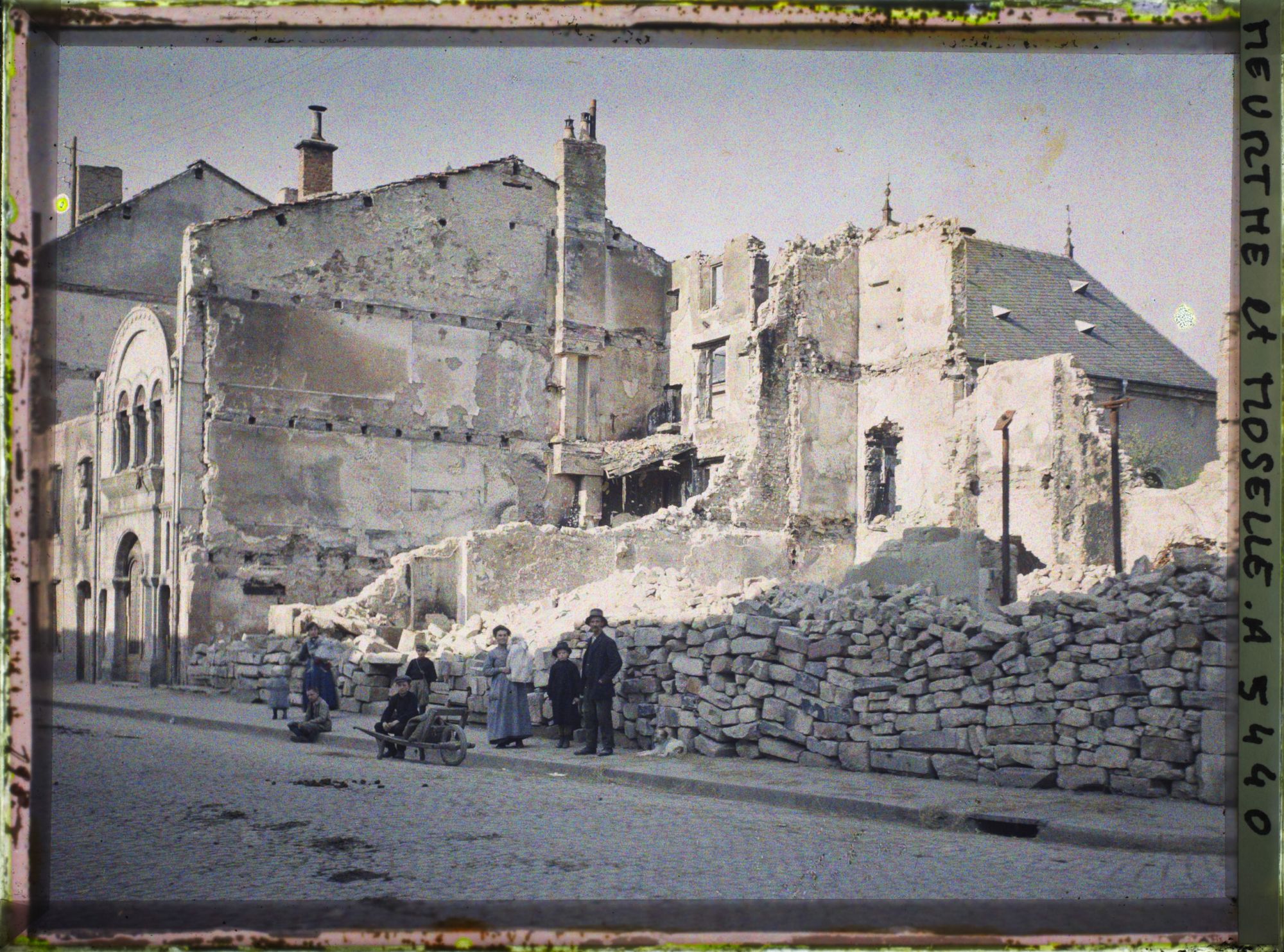 Image représentant France, Lunéville, Les démolitions de la rue Castarin et la Synagogue