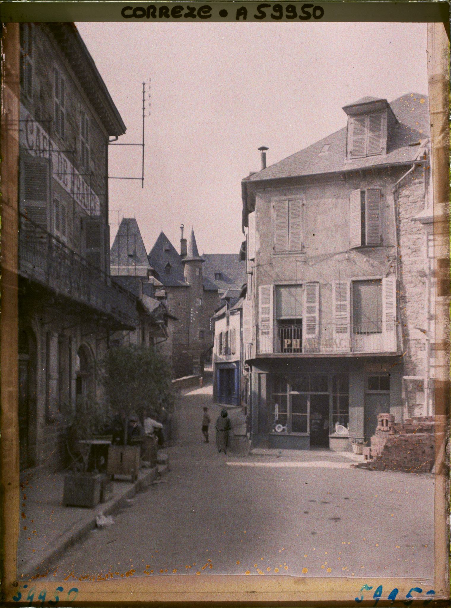 Image représentant La rue de la porte Barachaude (actuelle rue Gabriel Furnestin)