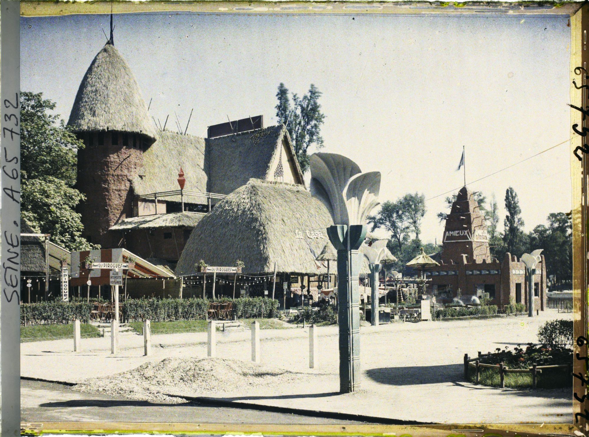 Image représentant L'Exposition Coloniale Internationale de 1931, restaurants de la section belge