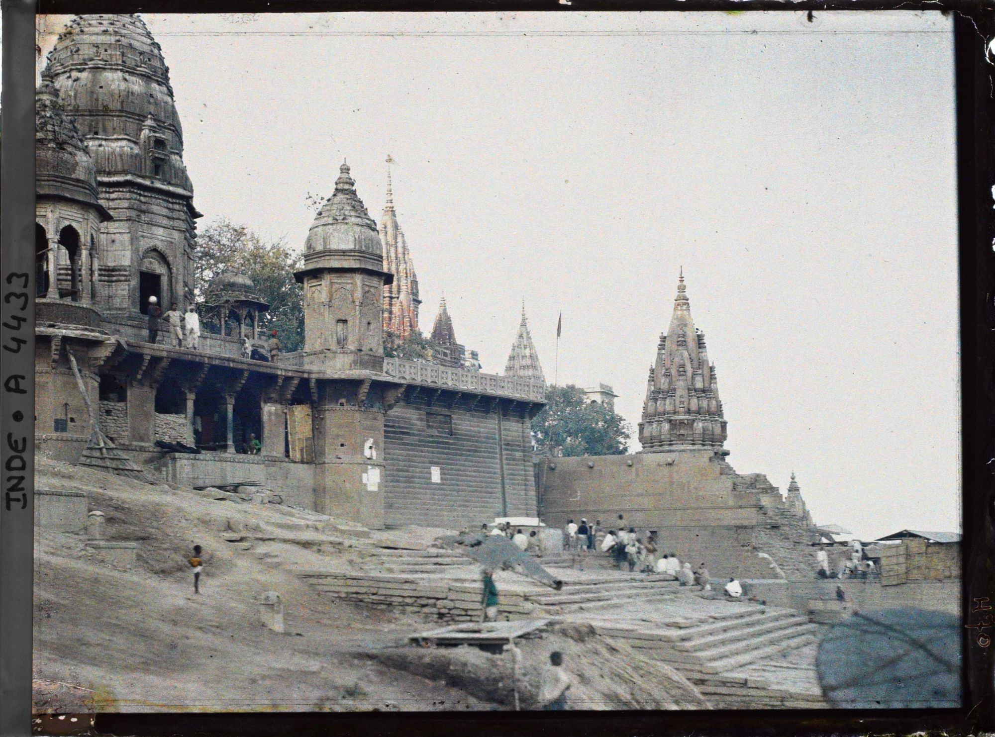 Image représentant Manikarnika, ghat de crémation