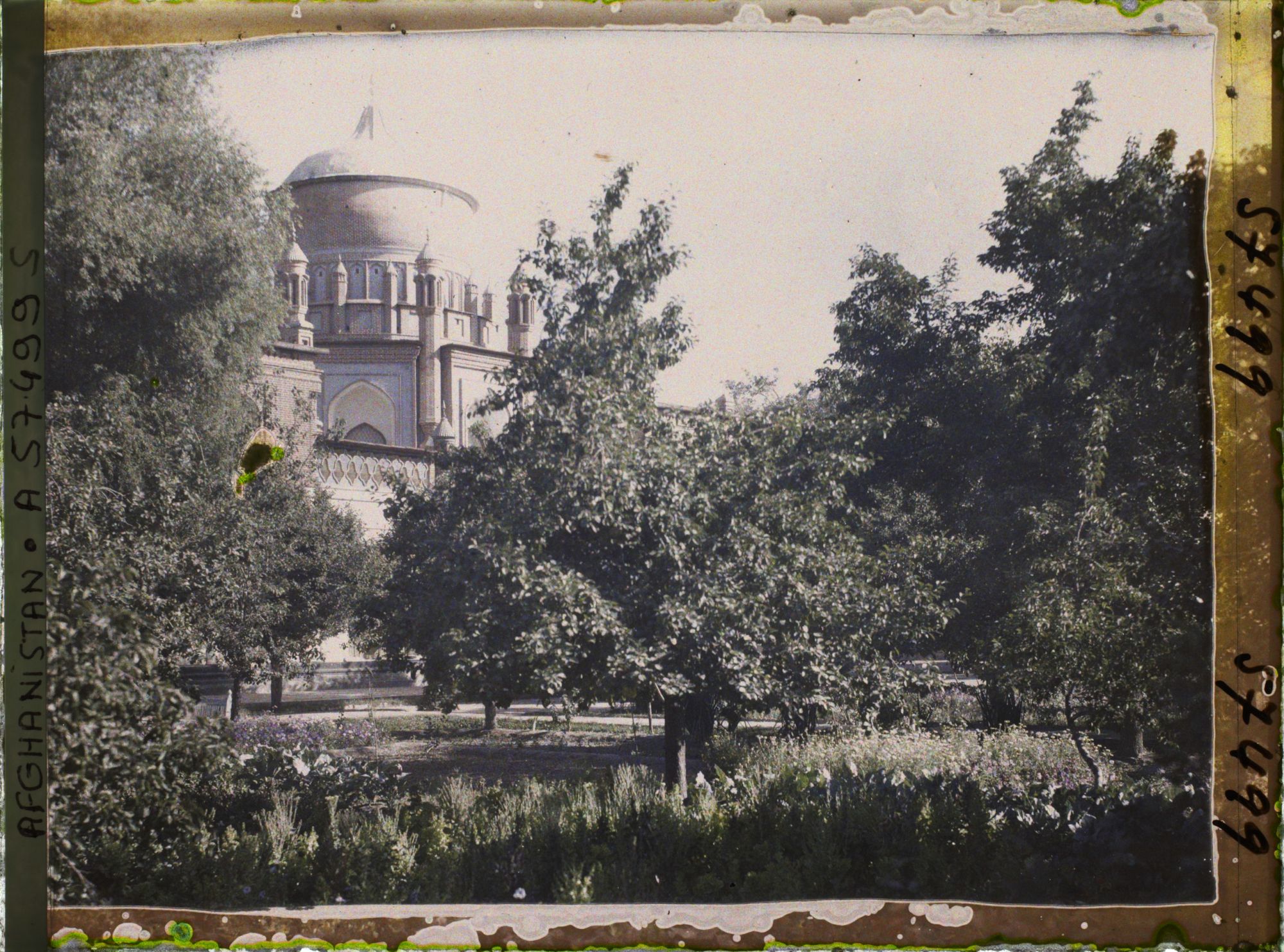 Image représentant Le mausolée d'Abdour Rahmân et son parc
