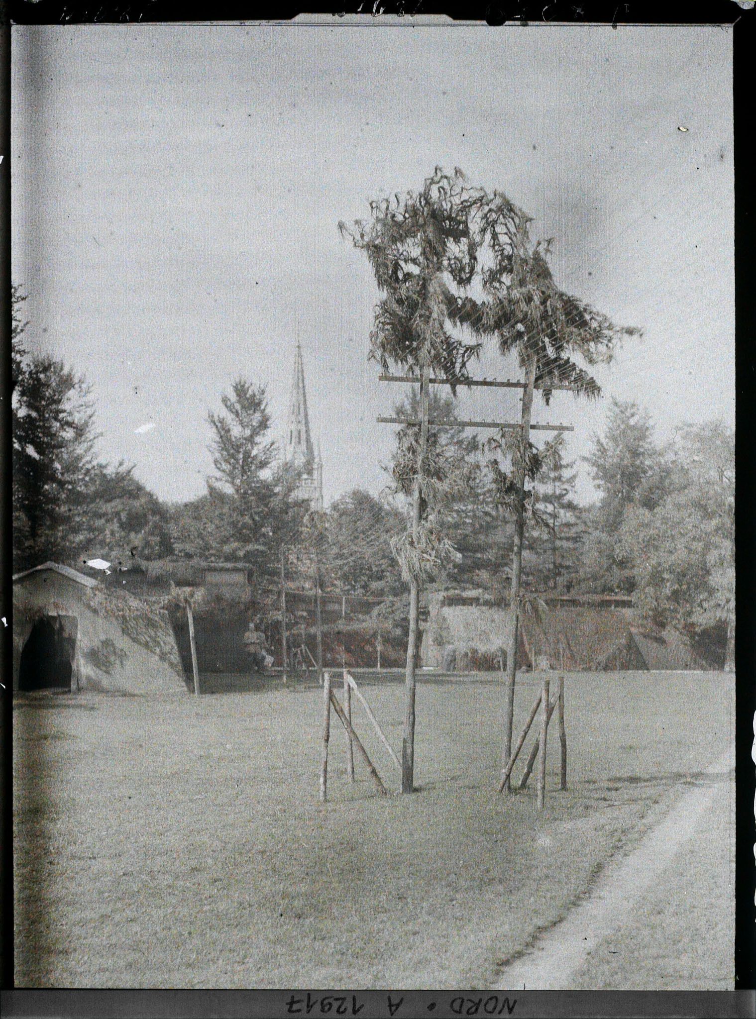 Image représentant France, Rexpoède, Au G. G. de la 1ere Armée à Rexpoède