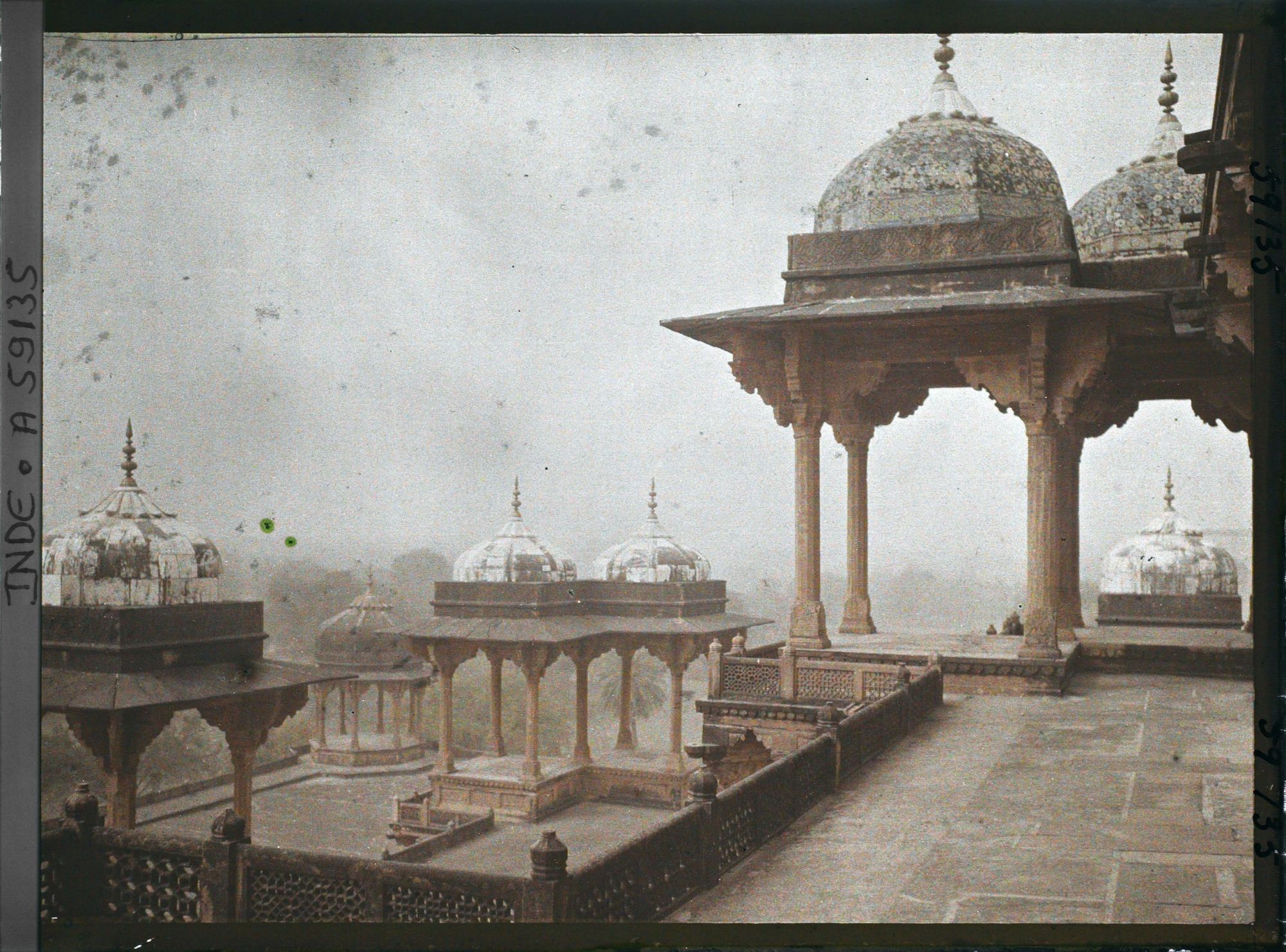 Image représentant Les terrasses du Mausolée d'Akbar