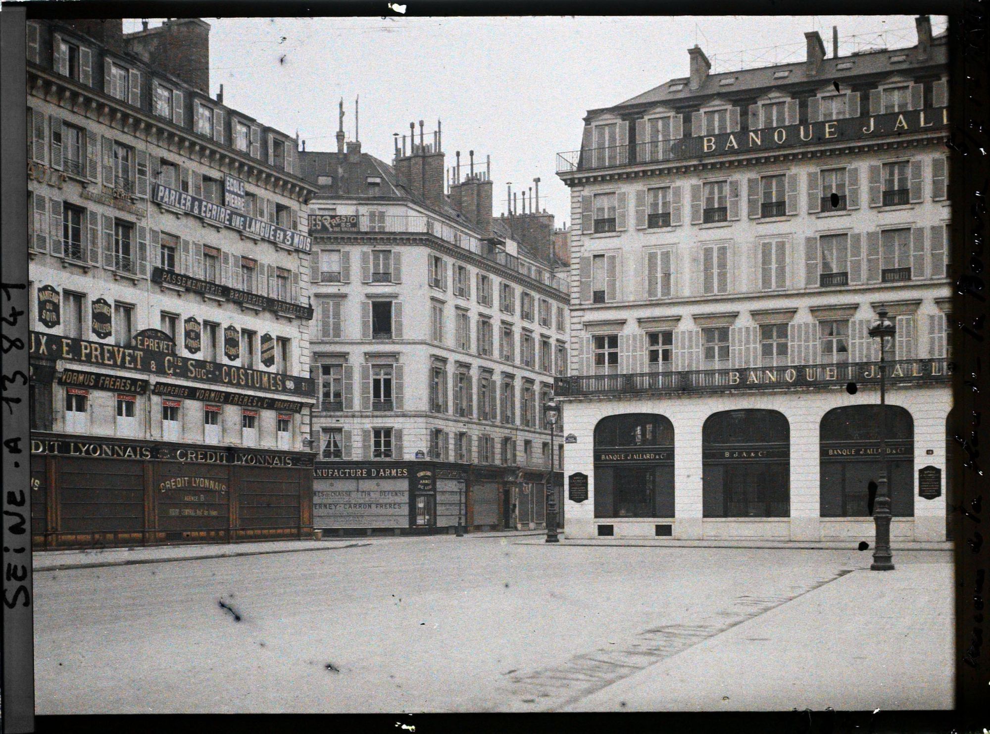Image représentant Les rues Vivienne et Feydeau place de la Bourse