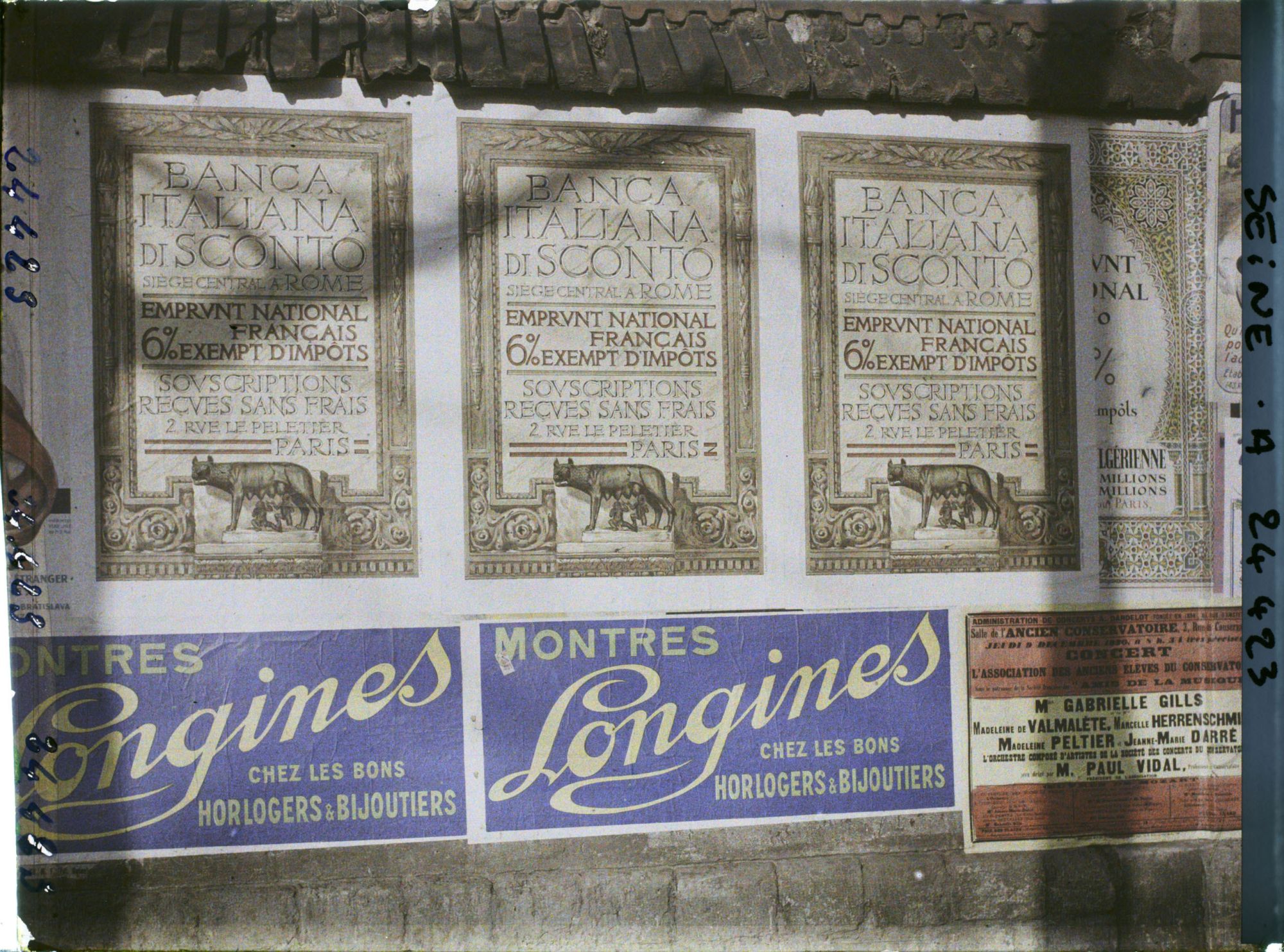 Image représentant Affiches pour l'emprunt national de 1920, Banca Italiana di Sconto