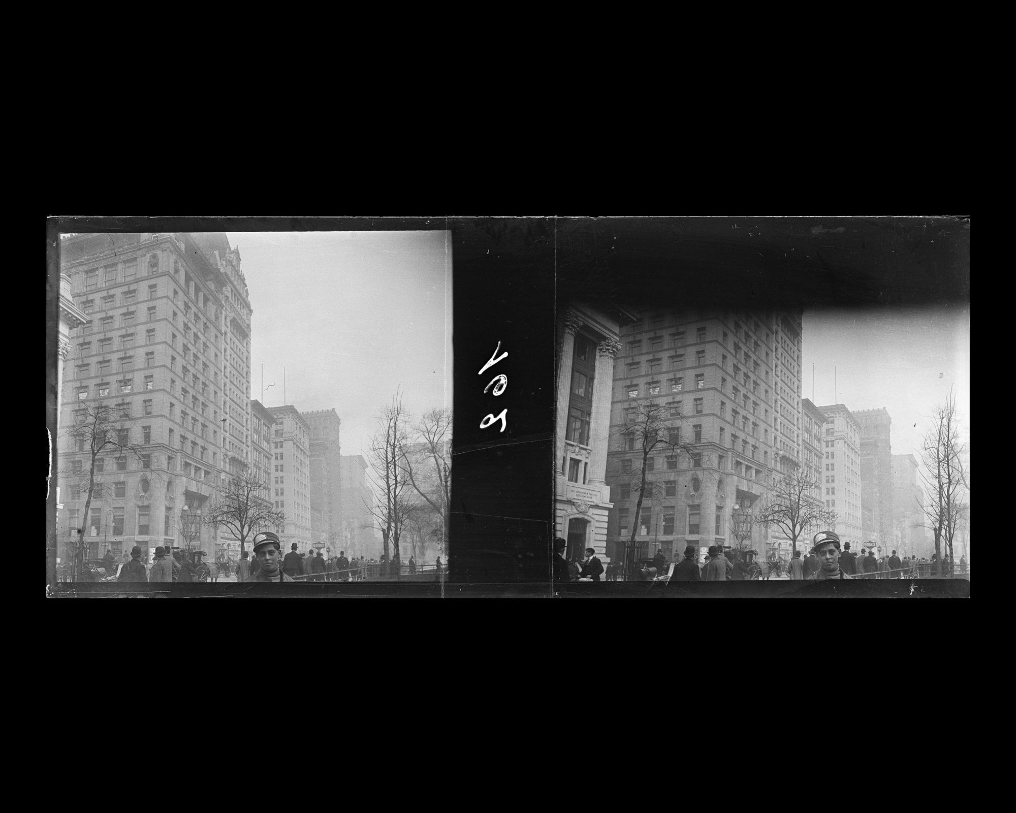 Image représentant Broadway, près de City Hall Park