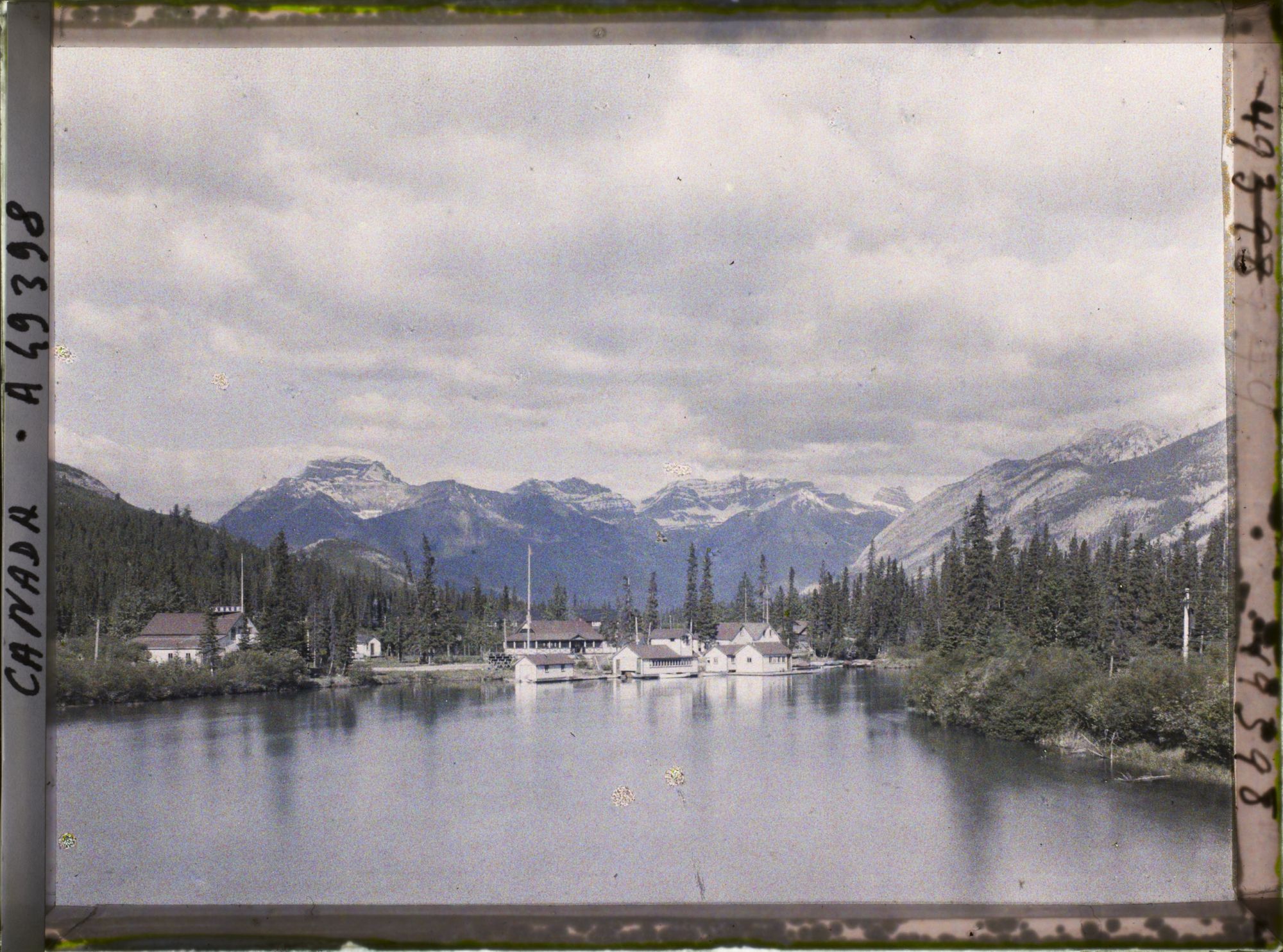 Image représentant Canada, Banff, La Bow et le Mt Castle et la Sawback range