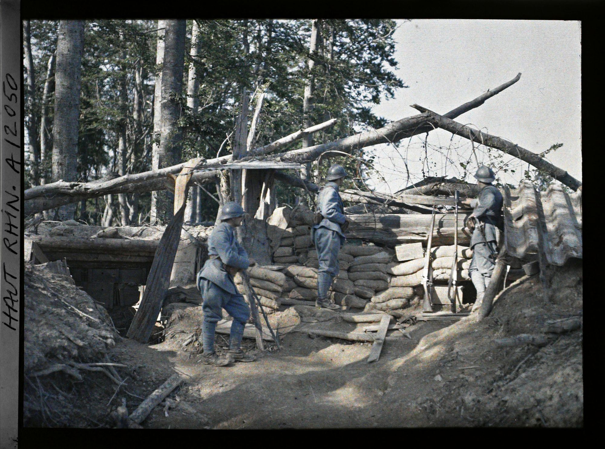 Image représentant Tranchée de première ligne : en observation