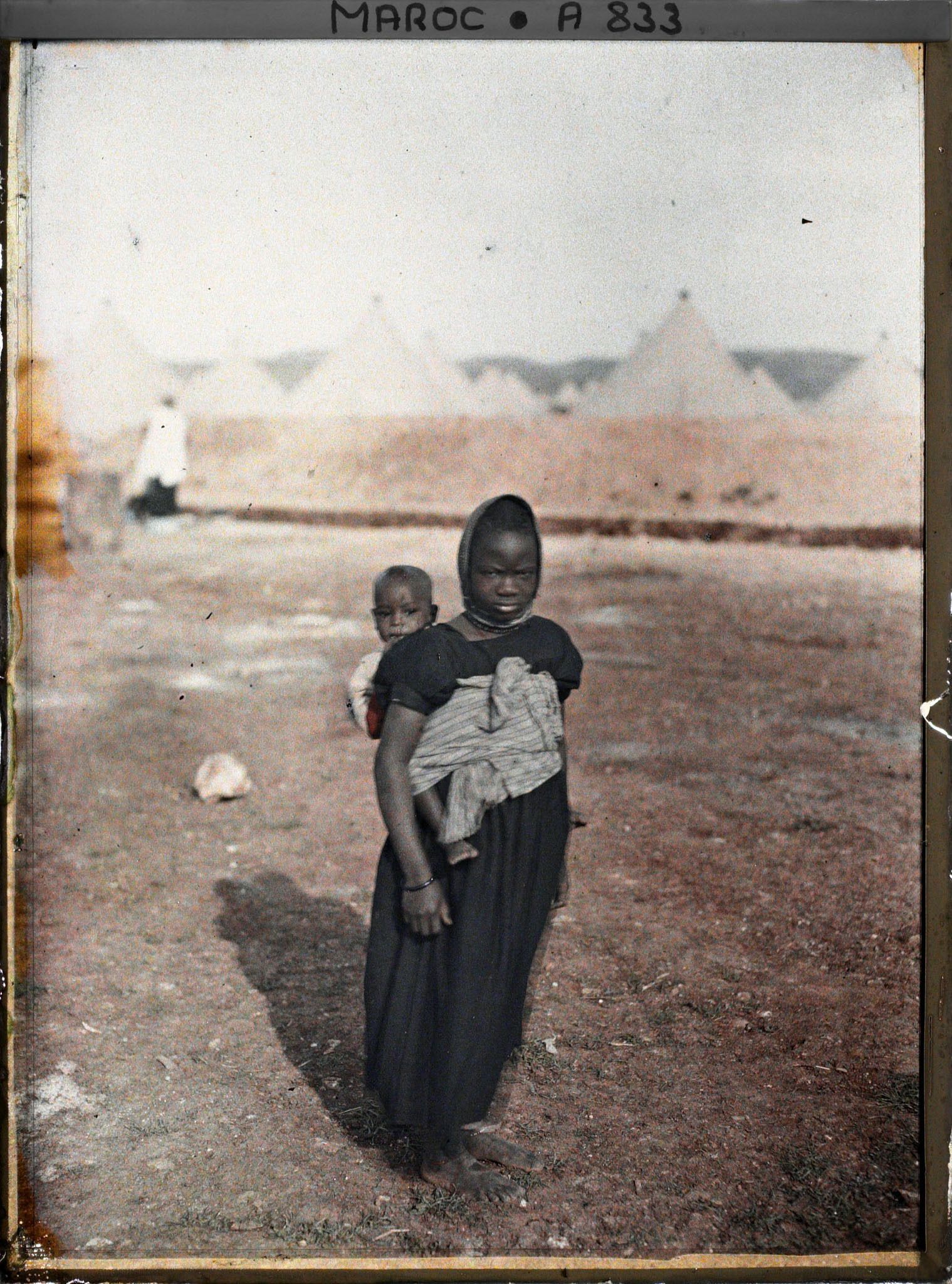 Image représentant Portrait d'une épouse de tirailleur sénégalais