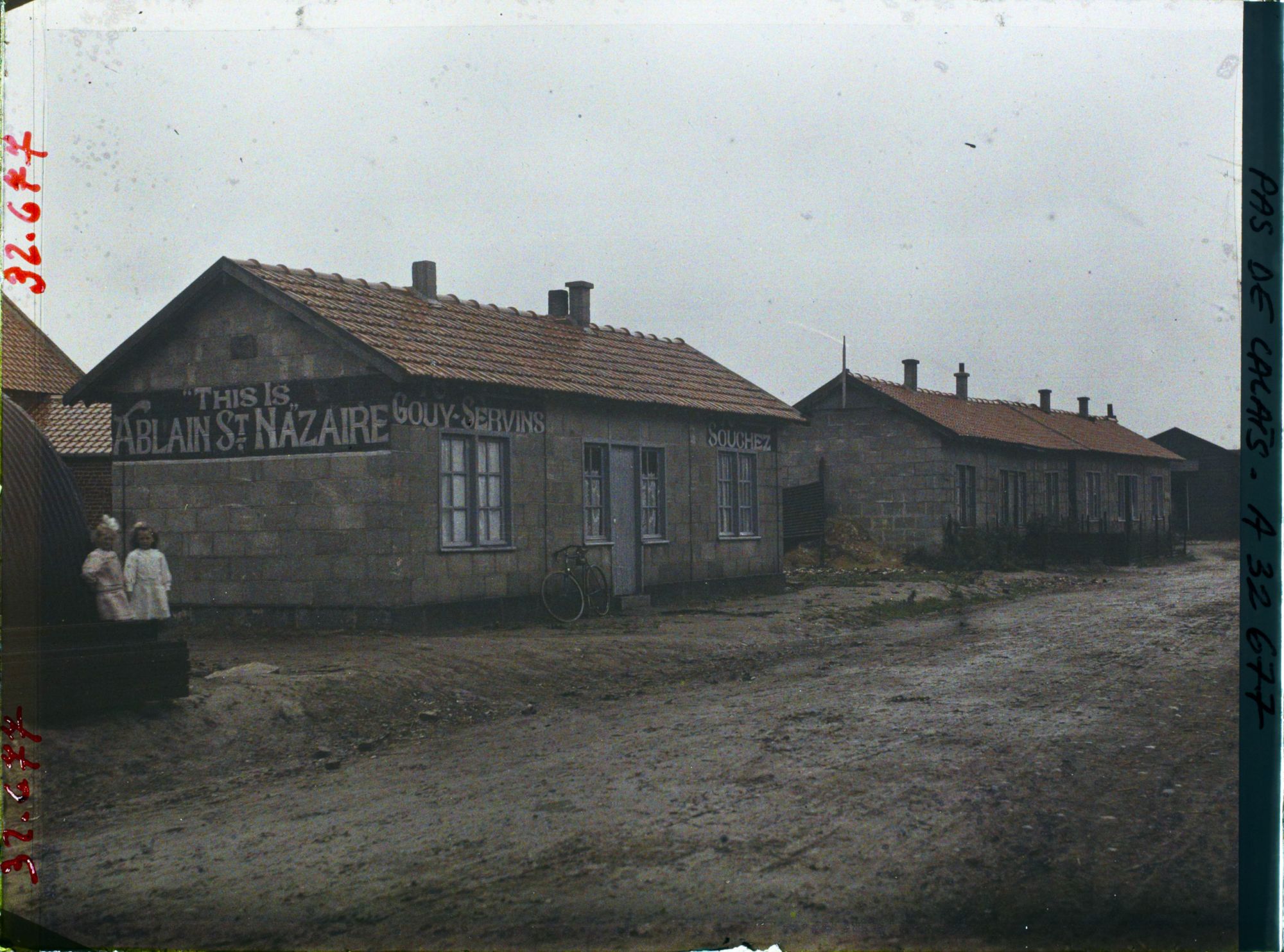 Image représentant France, Ablain St Nazaire, Maisons provisoires
