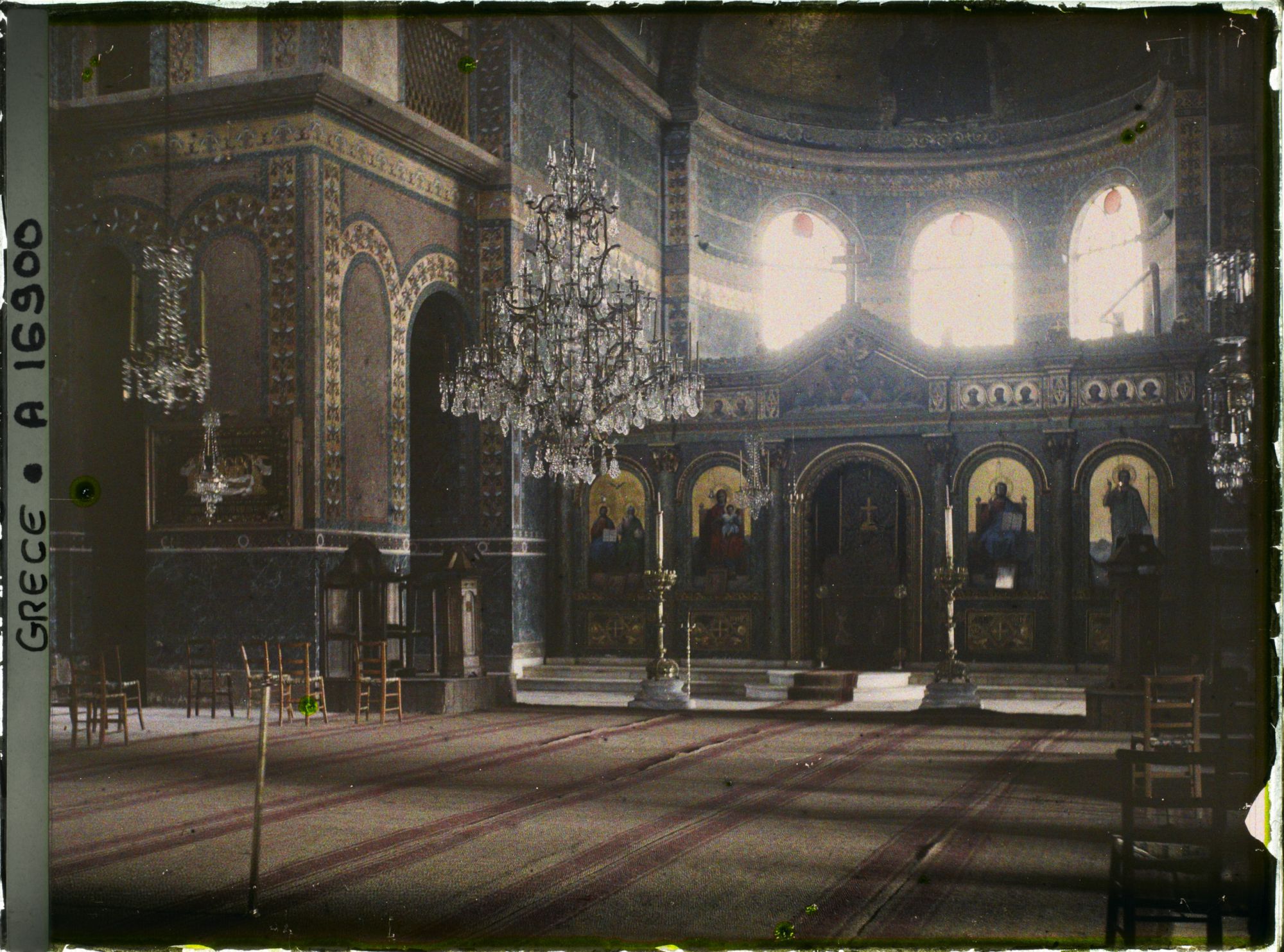 Image représentant Grèce, Salonique, Intr de l'Eglise Ste Sophie