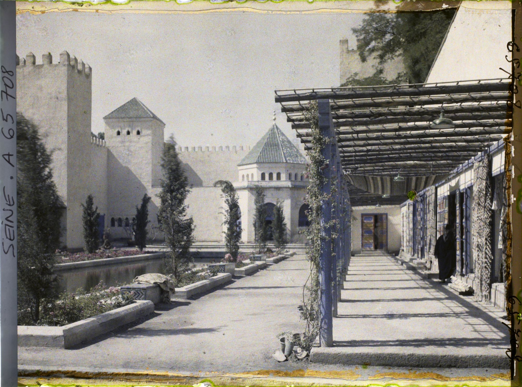 Image représentant L'Exposition Coloniale Internationale de 1931, le pavillon du Maroc