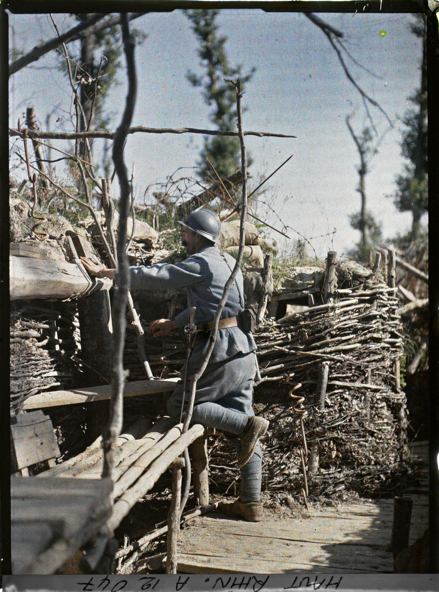 Image représentant Tranchée de première ligne, observateur