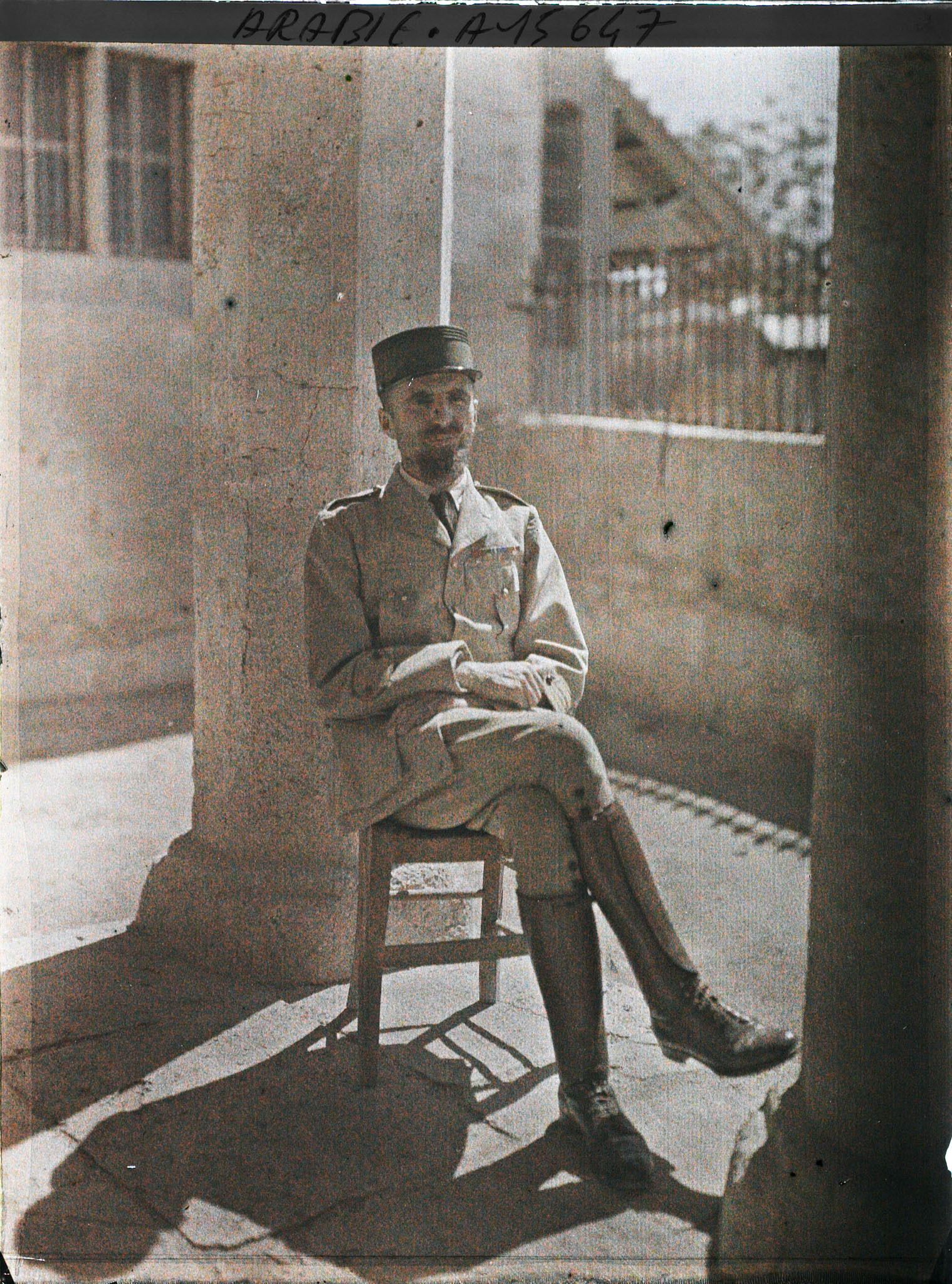 Image représentant Le commandant Cousse, chef de la Mission militaire française du Hedjaz