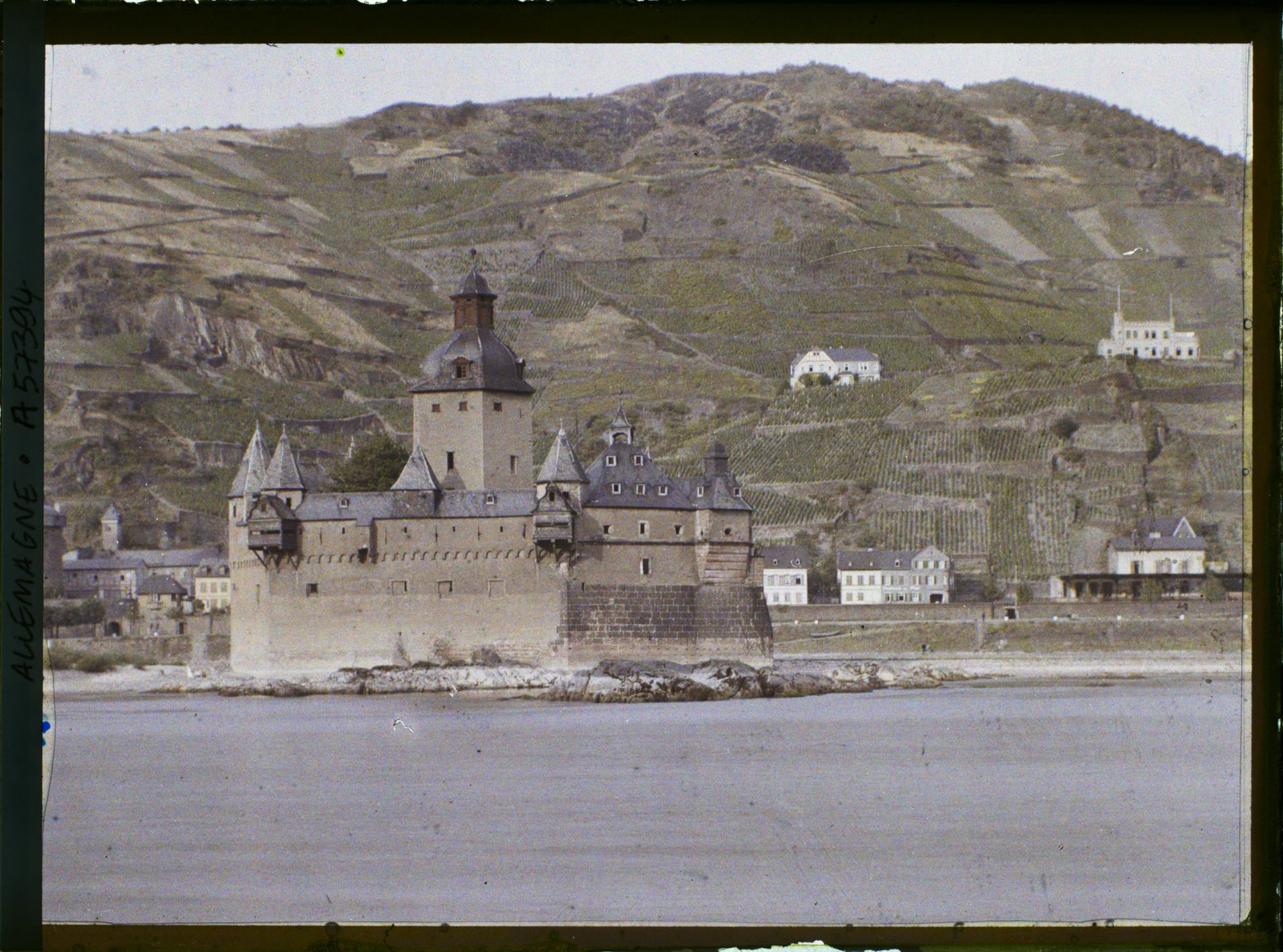 Image représentant Bords du Rhin, Caub, Vues diverses
