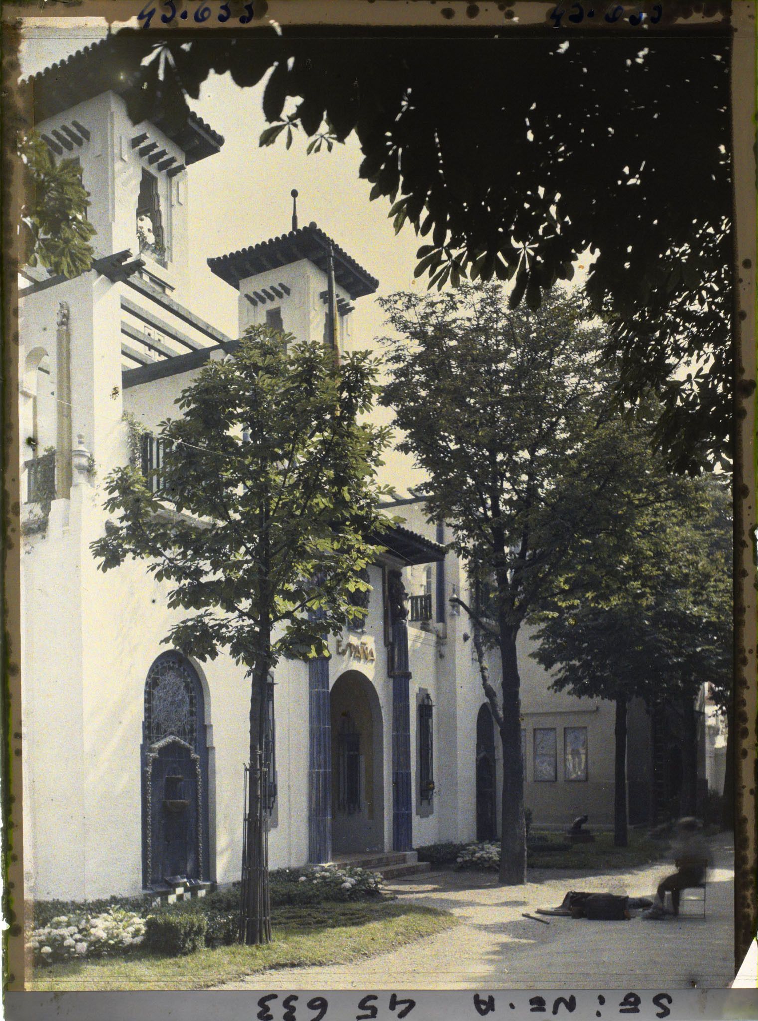 Image représentant L'Exposition des arts décoratifs, Pavillon de l'Espagne