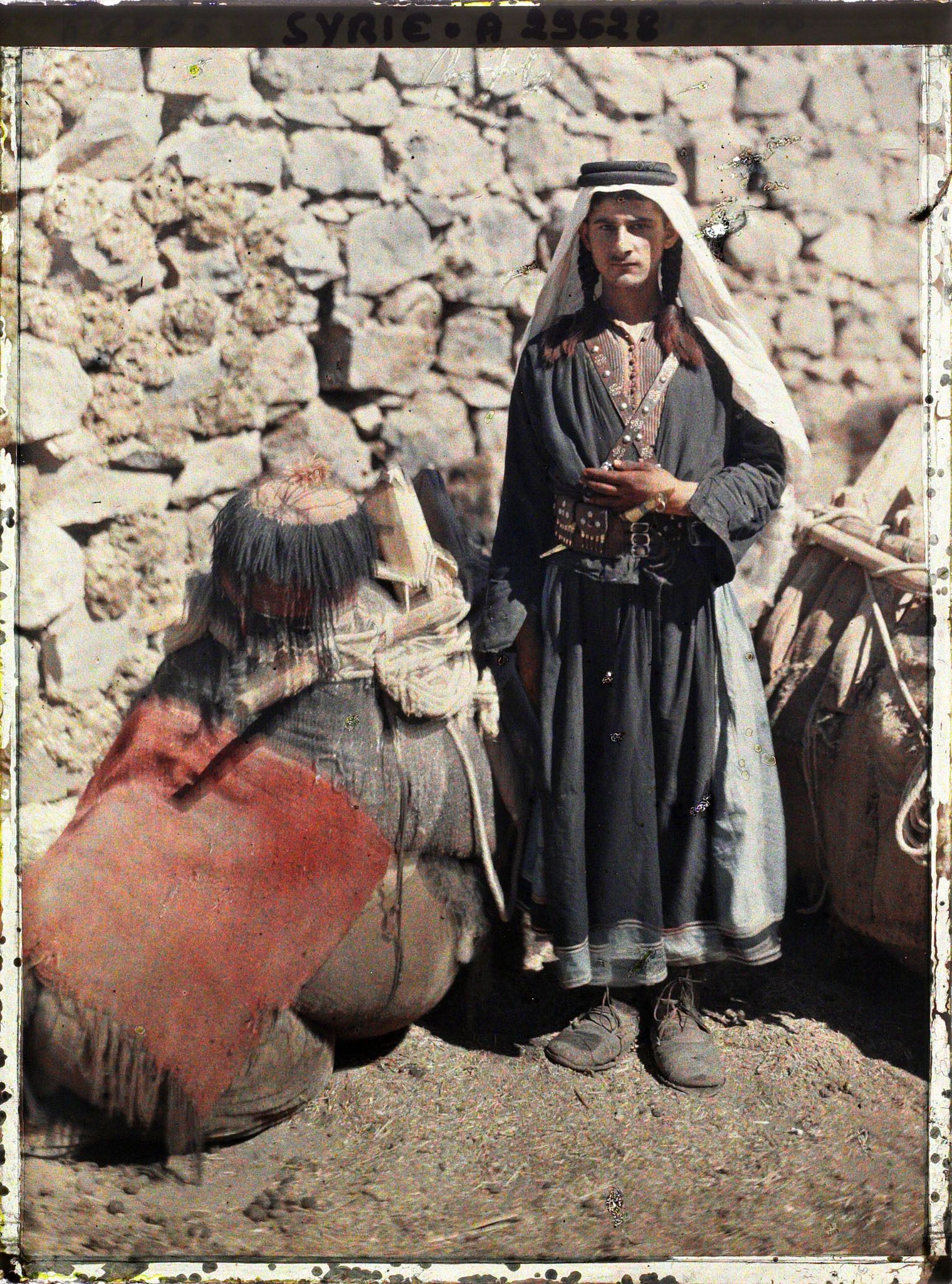 Image représentant Un homme, très probablement druze