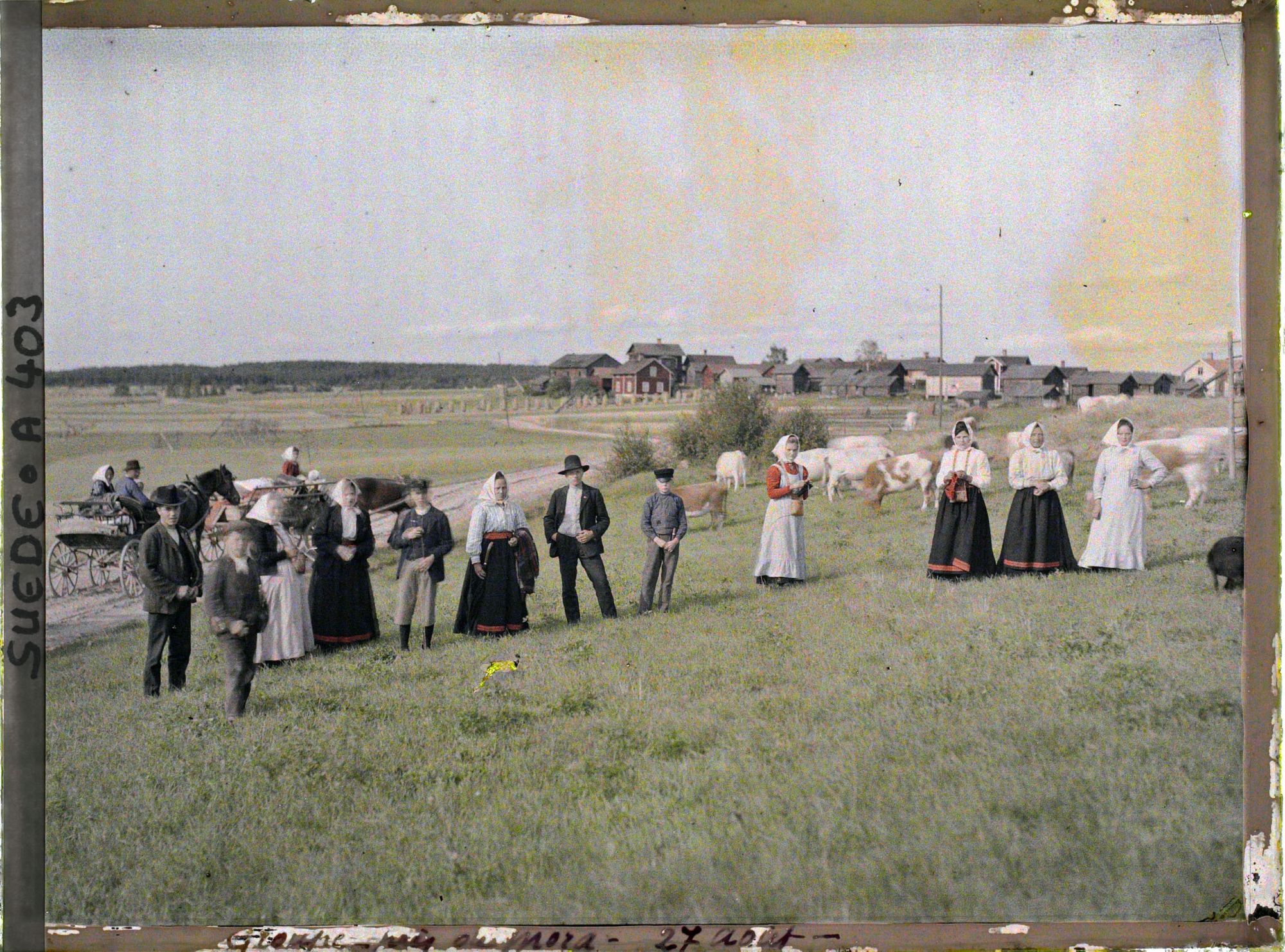 Image représentant Habitants de Vika revenant des pâturages