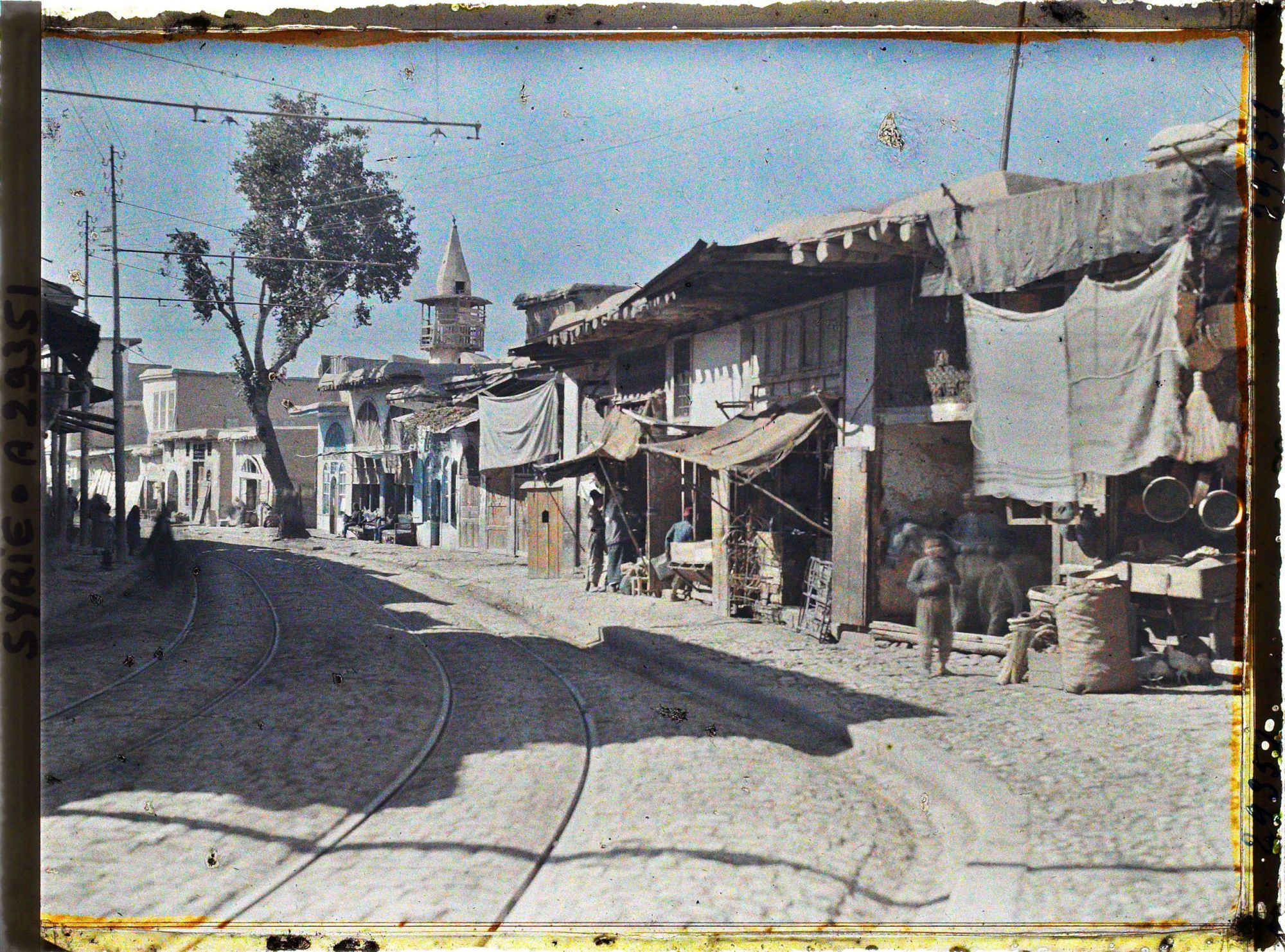 Image représentant Une rue dans le quartier d'As Souweqah, au sud-ouest du centre ville