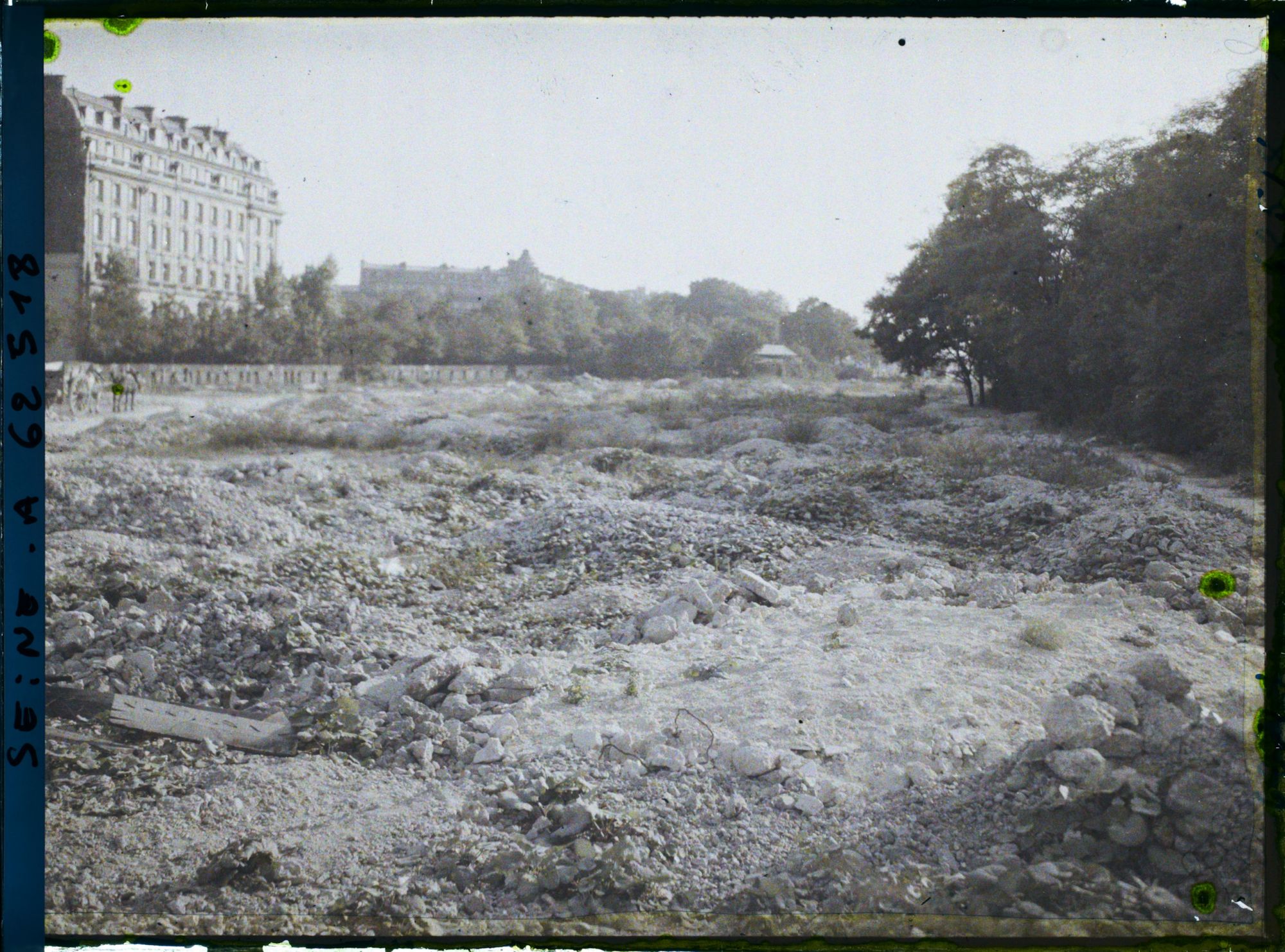 Image représentant La zone des anciennes fortifications à la porte Dauphine
