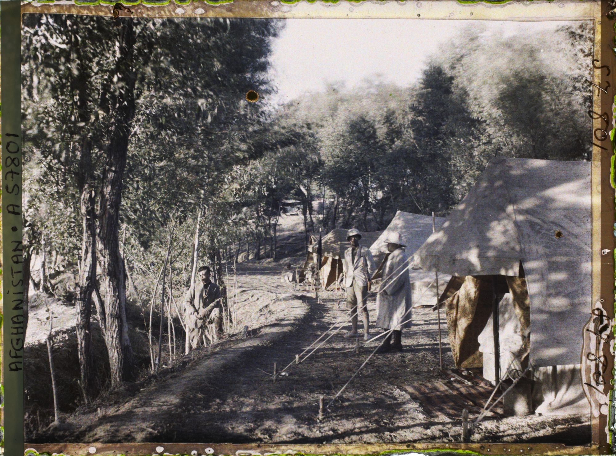 Image représentant Campement de la "Mission d'Études des Chemins de fer de l'Afghanistan"