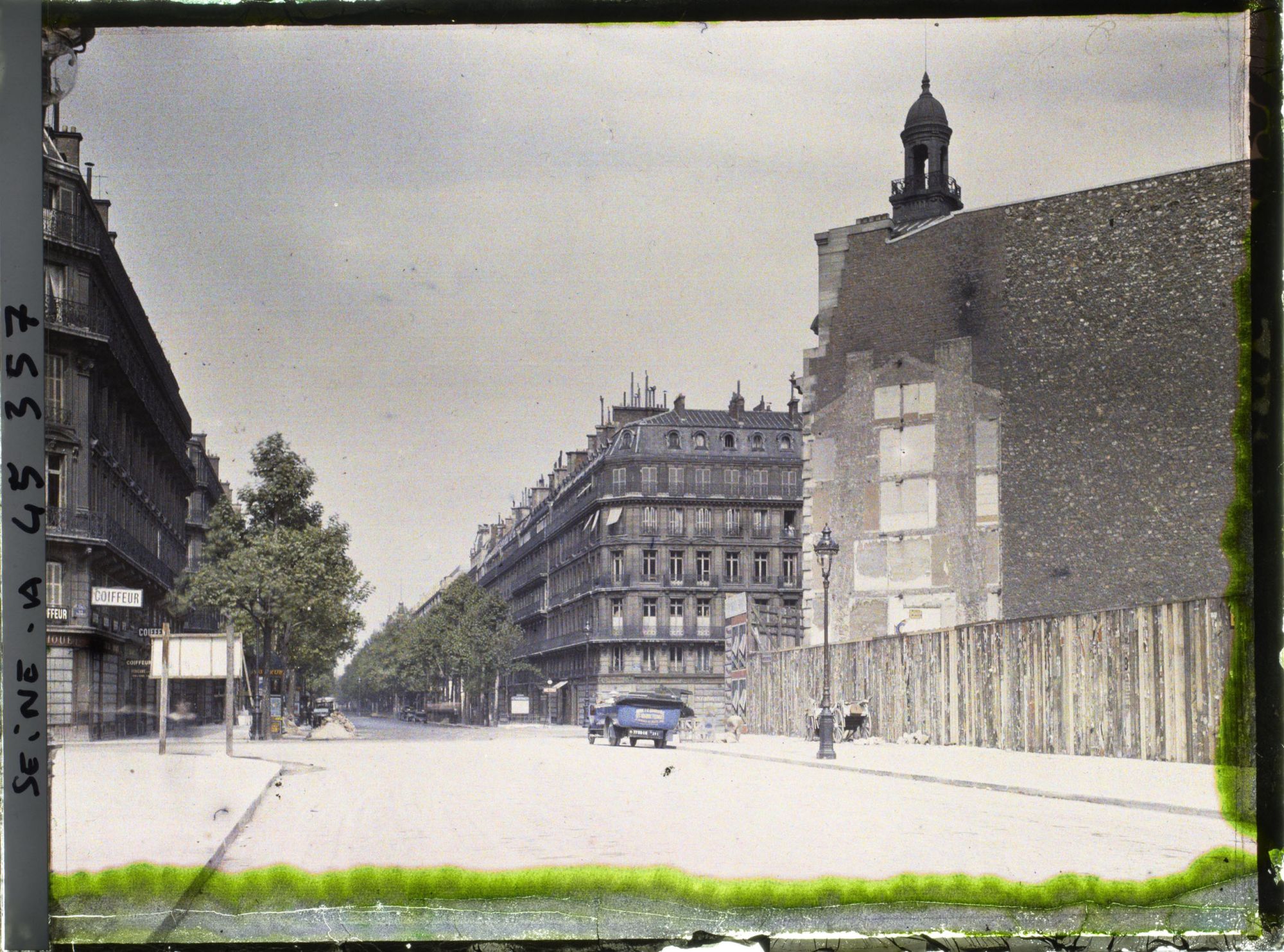 Image représentant Travaux boulevard Haussmann, à l'angle de la rue Taitbout