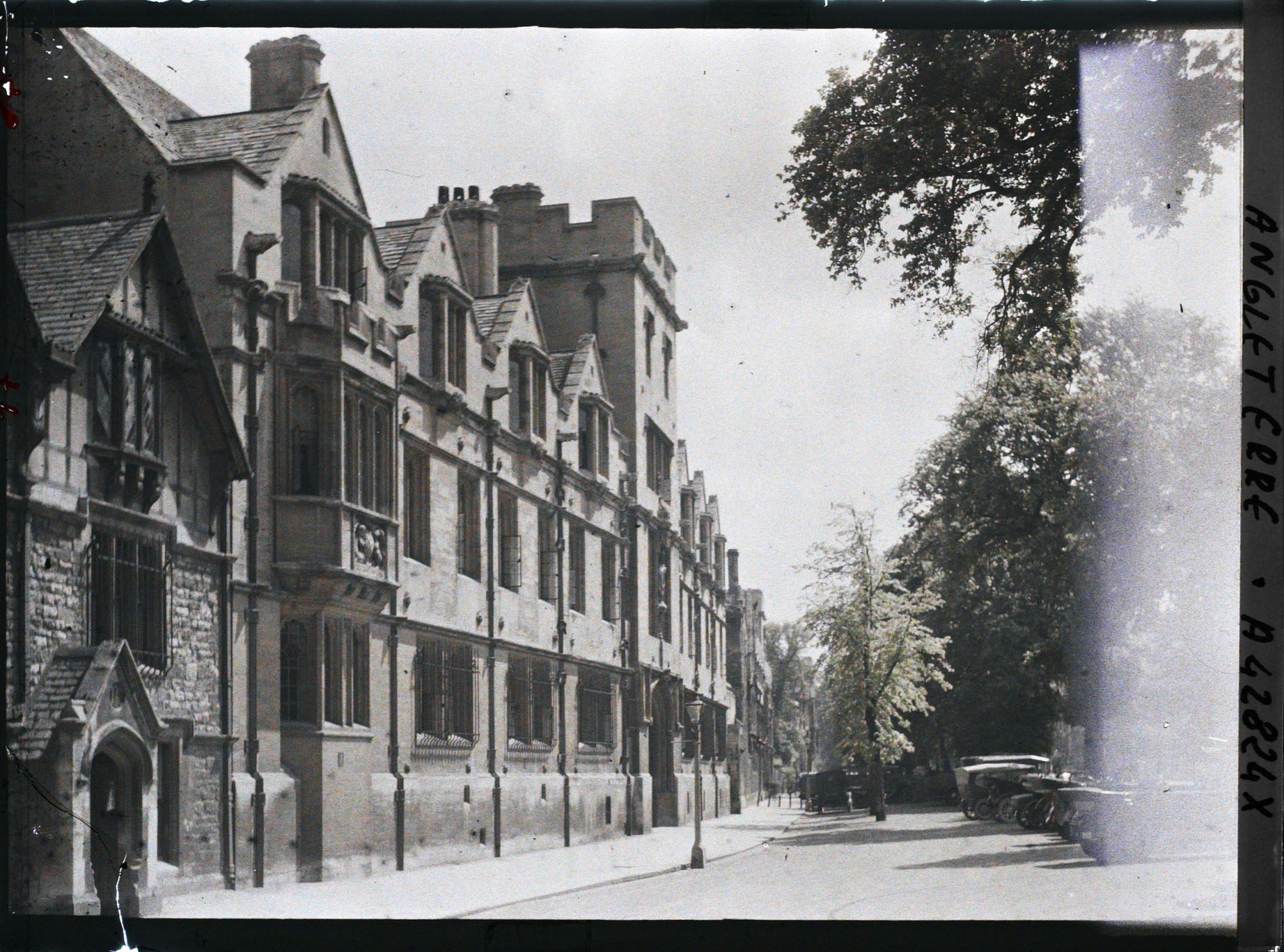 Image représentant Façade principale du St John's College sur St Giles street