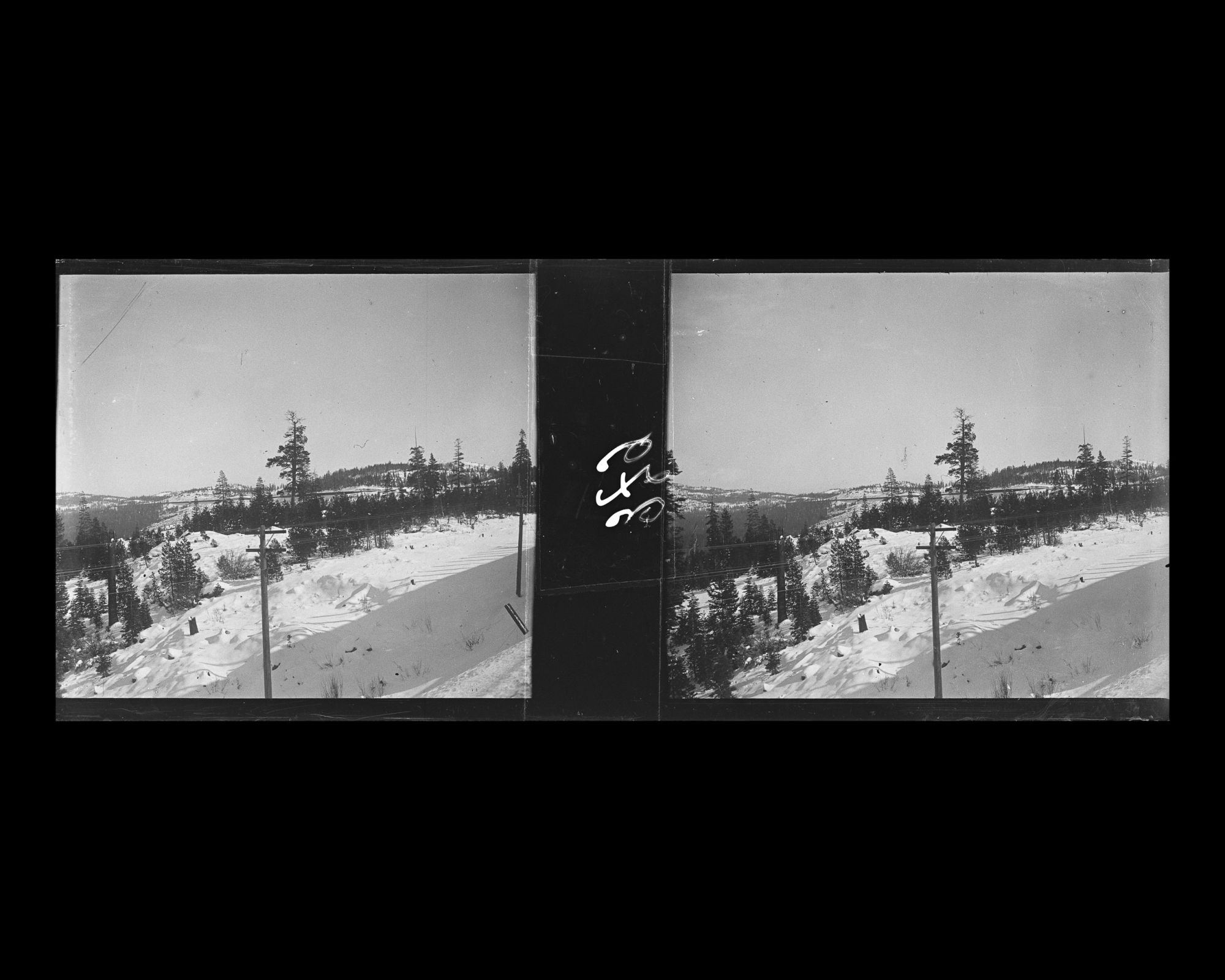 Image représentant Paysage enneigé de la Sierra Nevada