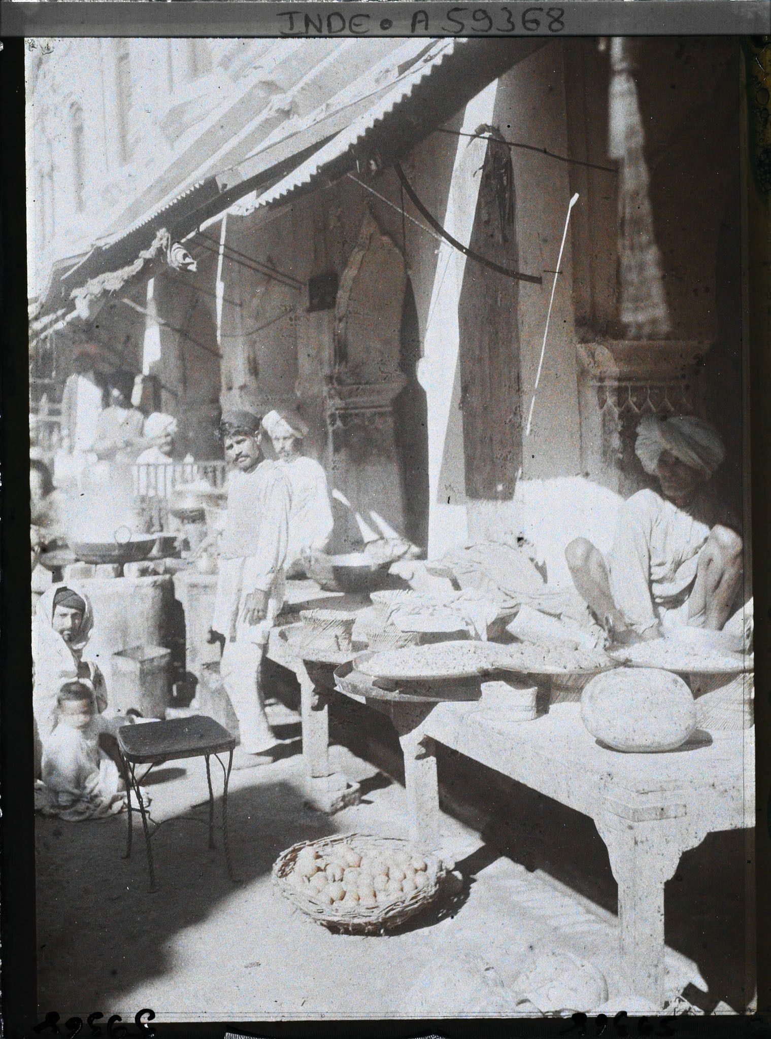 Image représentant Marchand sur son étal