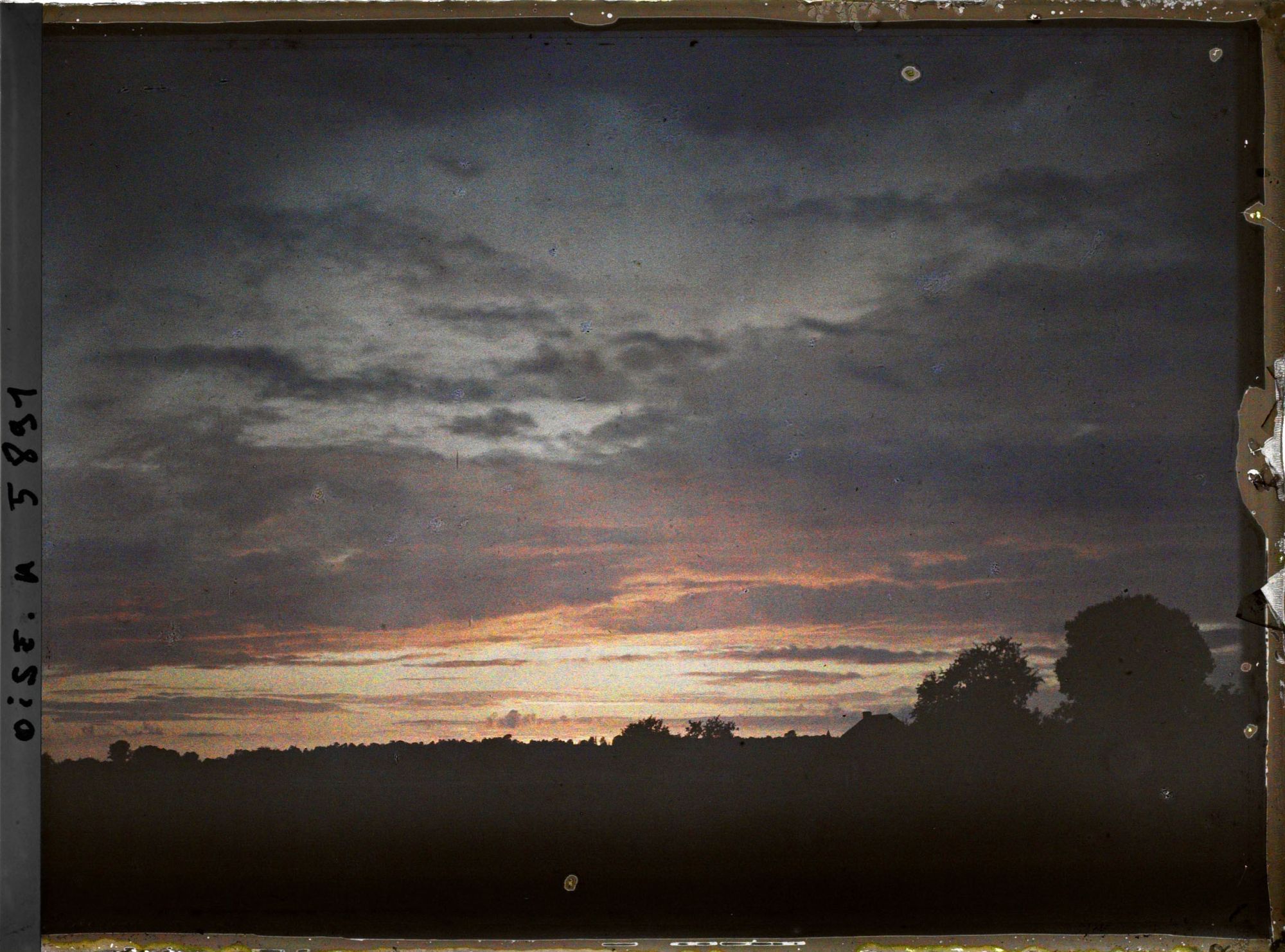 Image représentant France, Conchy-les-Pots, Coucher de soleil à Conchy les Pots