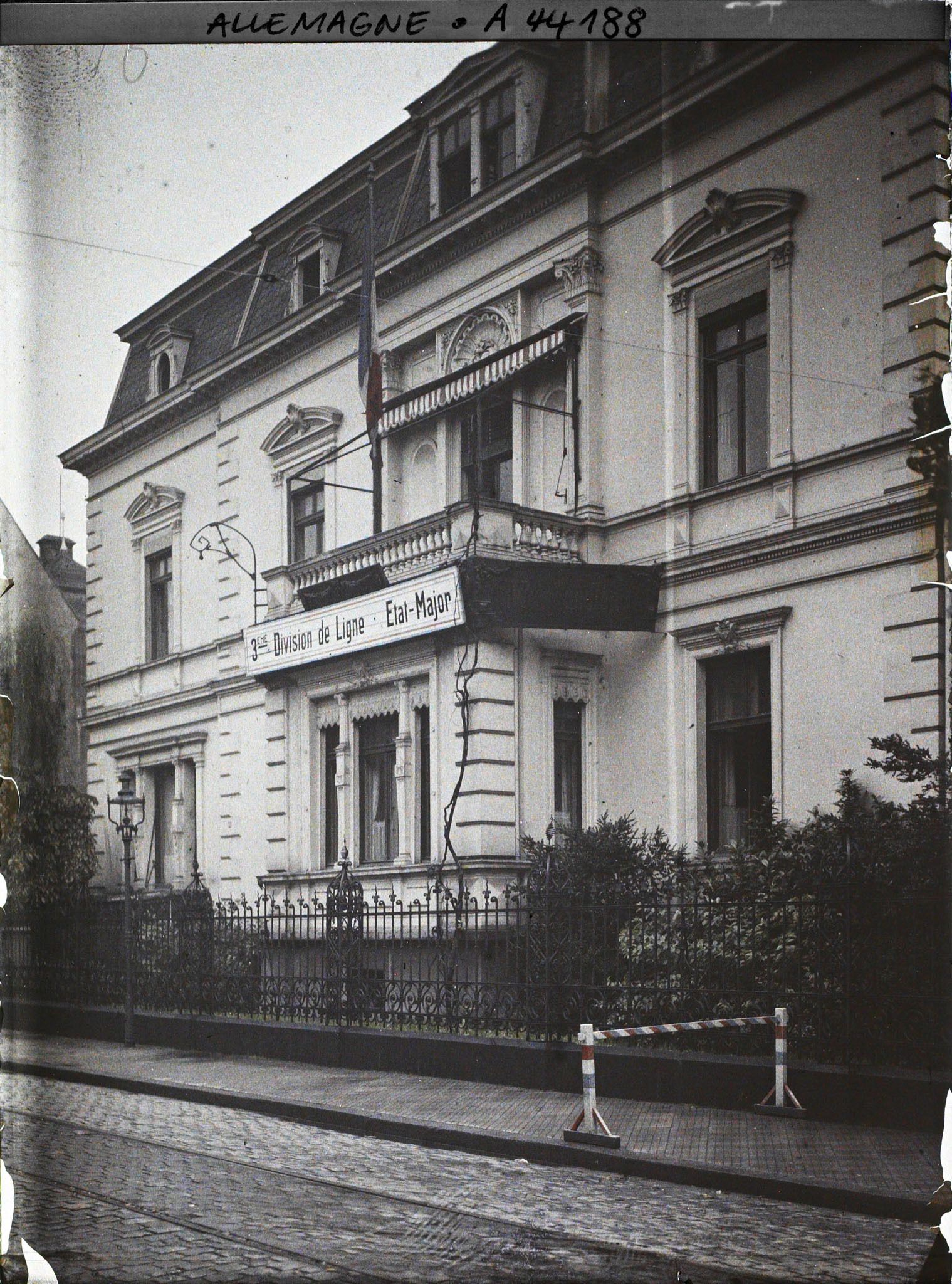 Image représentant Allemagne, Dortmund, Etat Major de la 3e D. Infanterie